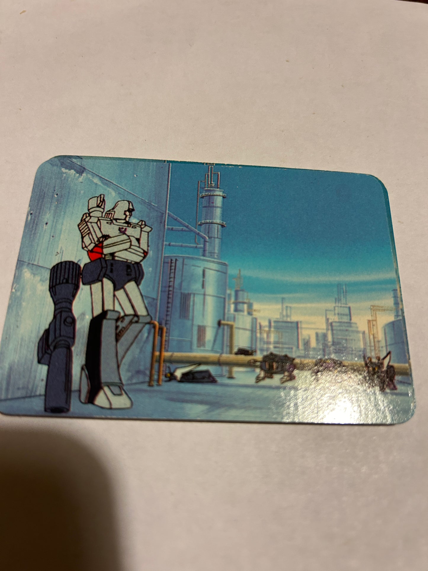 TF G1 Milton Bradley Action Card #185 Delicious Crude Oil