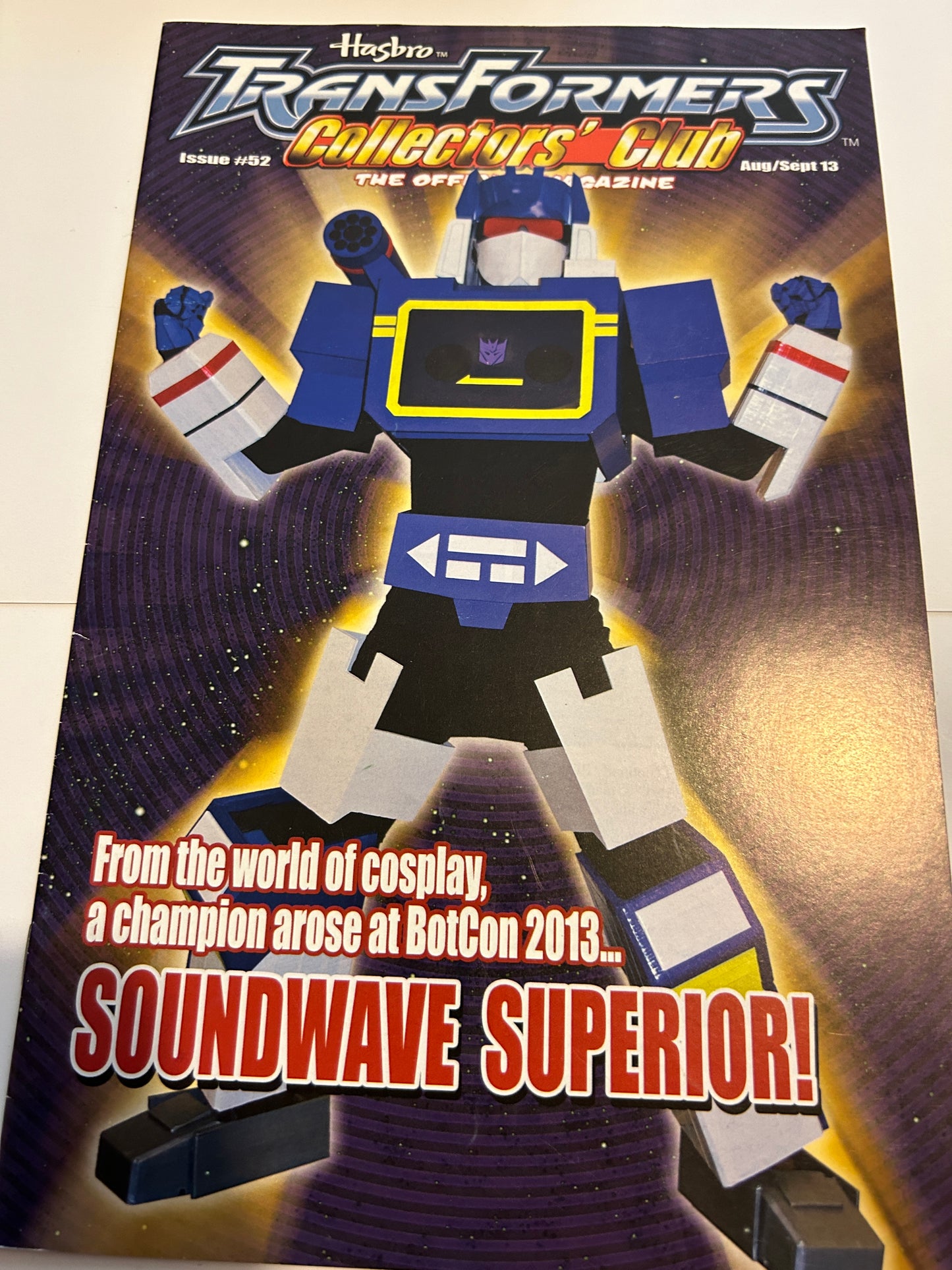 TF Botcon / TFCC membership mailer #52