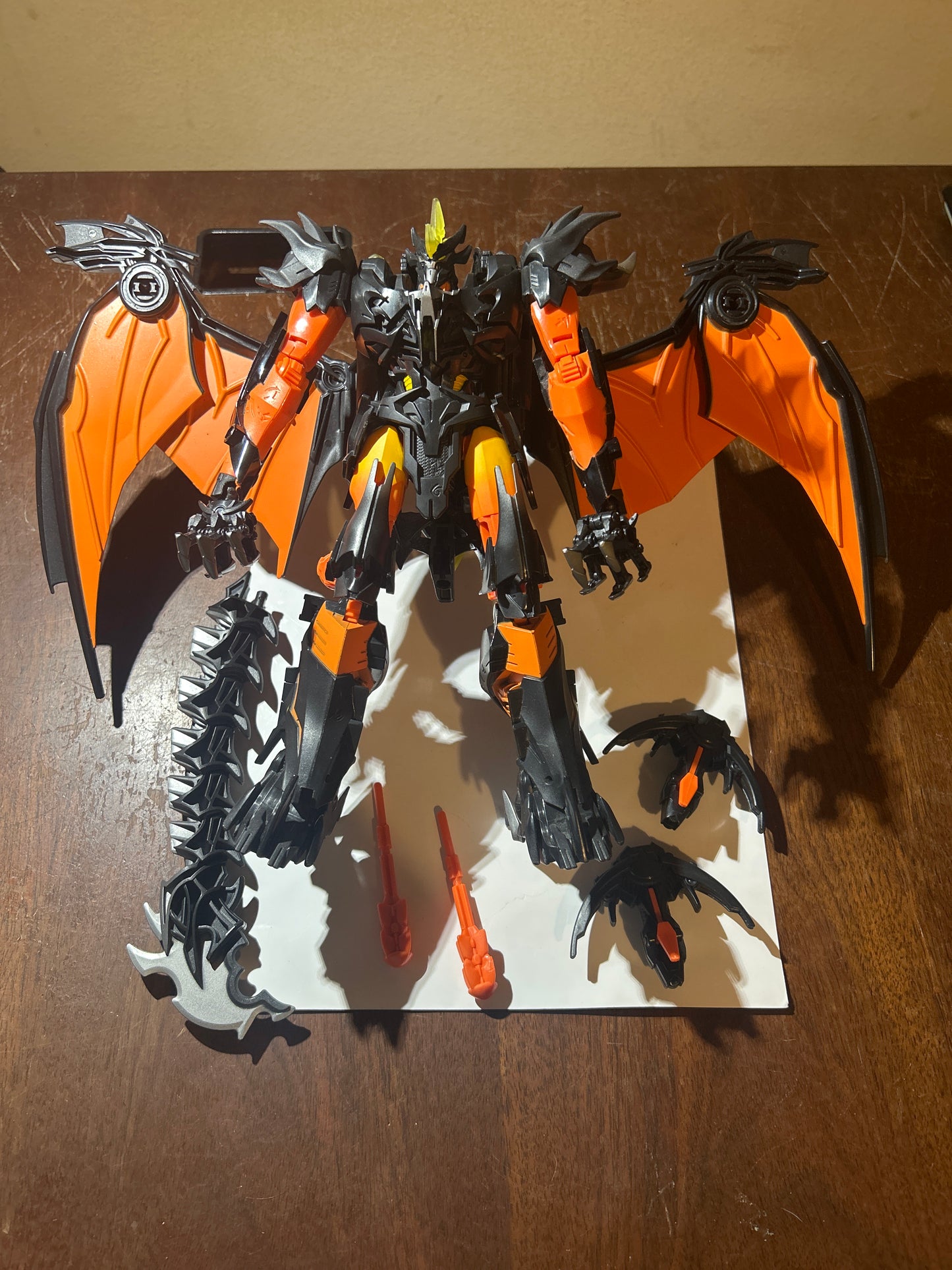 TF Prime Predaking Beast Fire leader