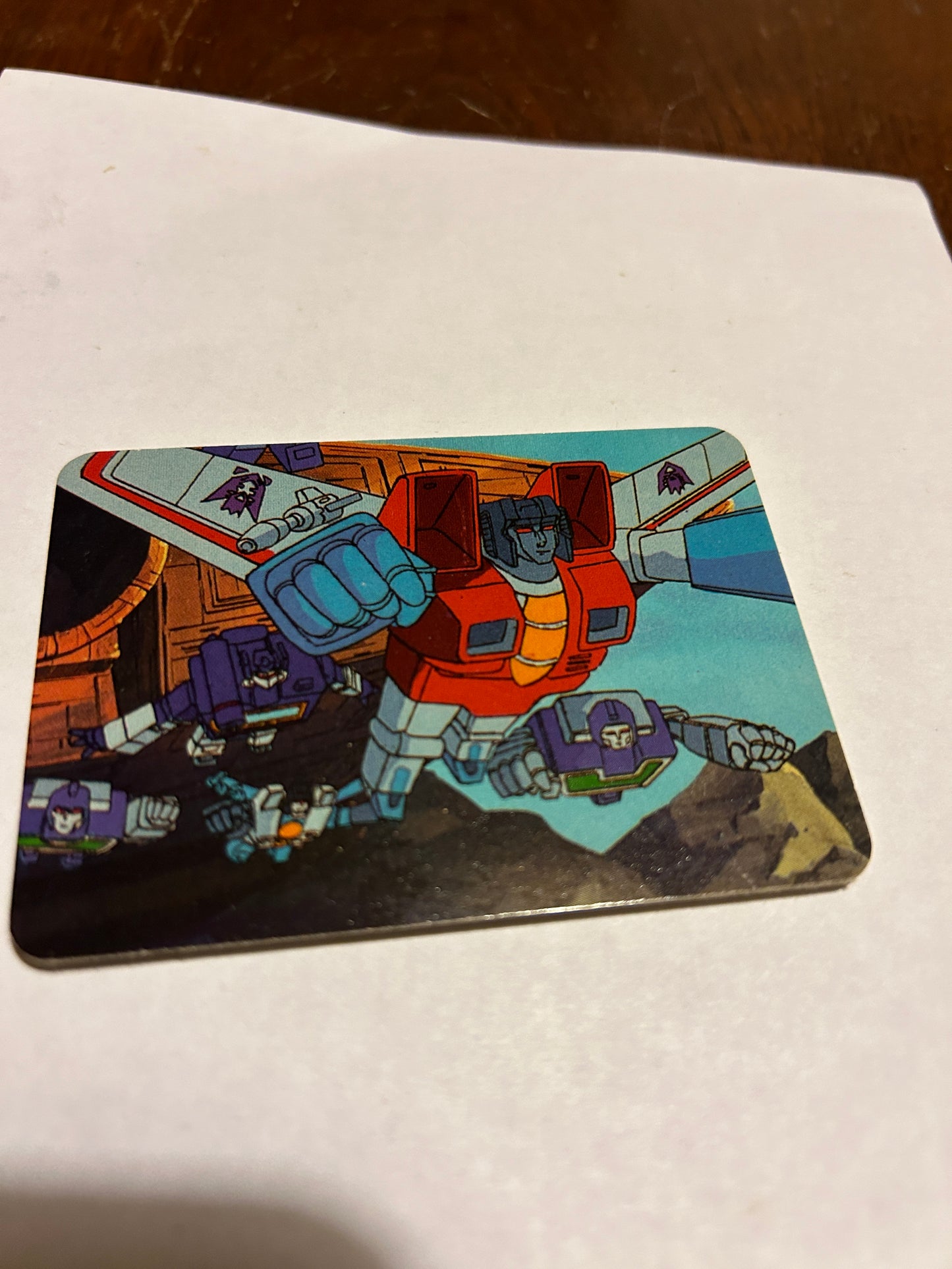 TF G1 Milton Bradley Action Card #64 Operation Destruction