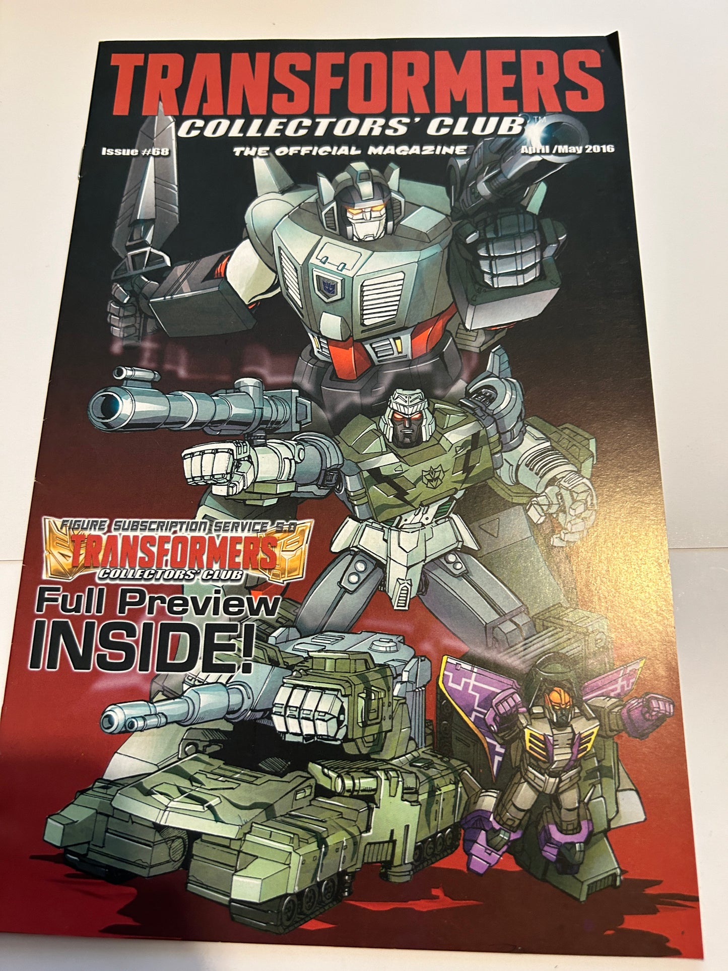 TF Botcon / TFCC membership mailer #68