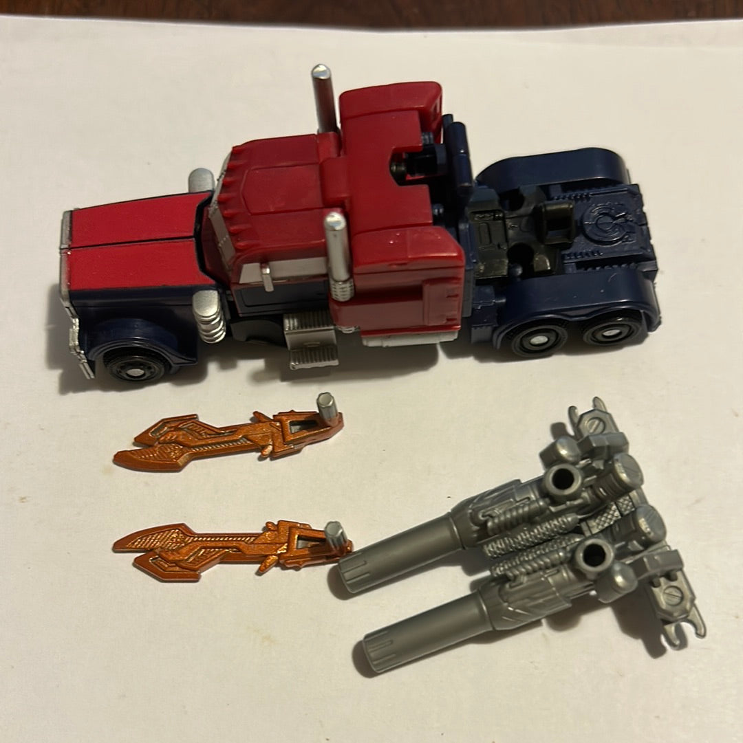 TF DotM Movie 3 Optimus Prime Battle Steel Cyberverse