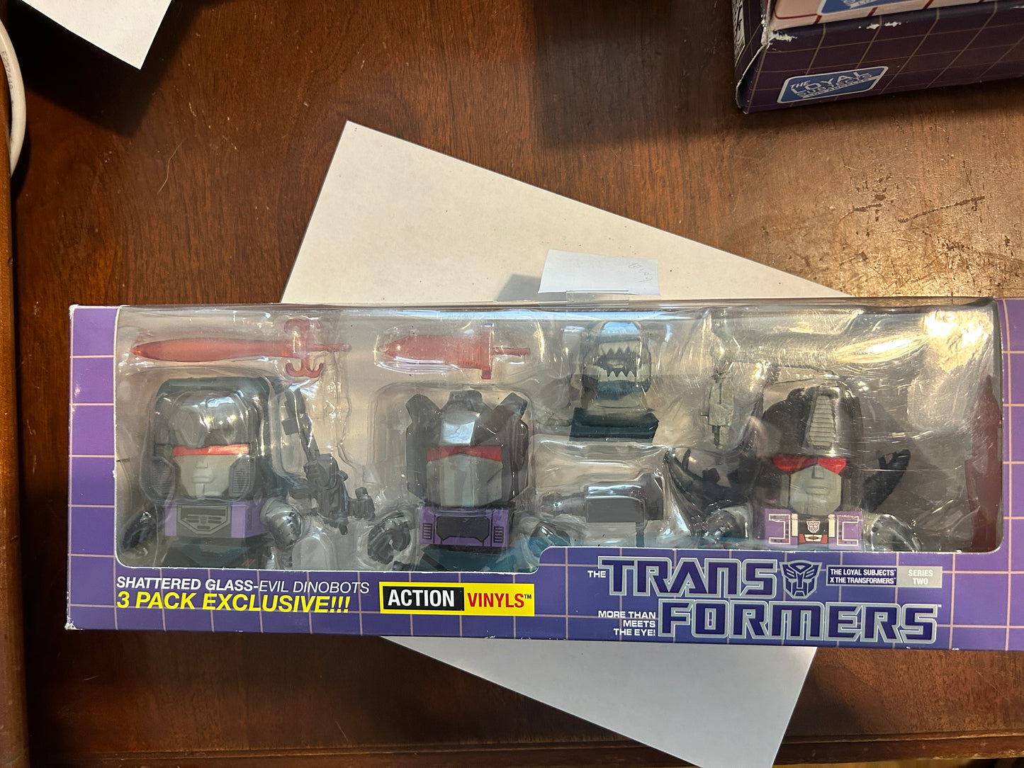 TF Loyal Subjects Shattered Glass Evil Dinobots 3-Pack