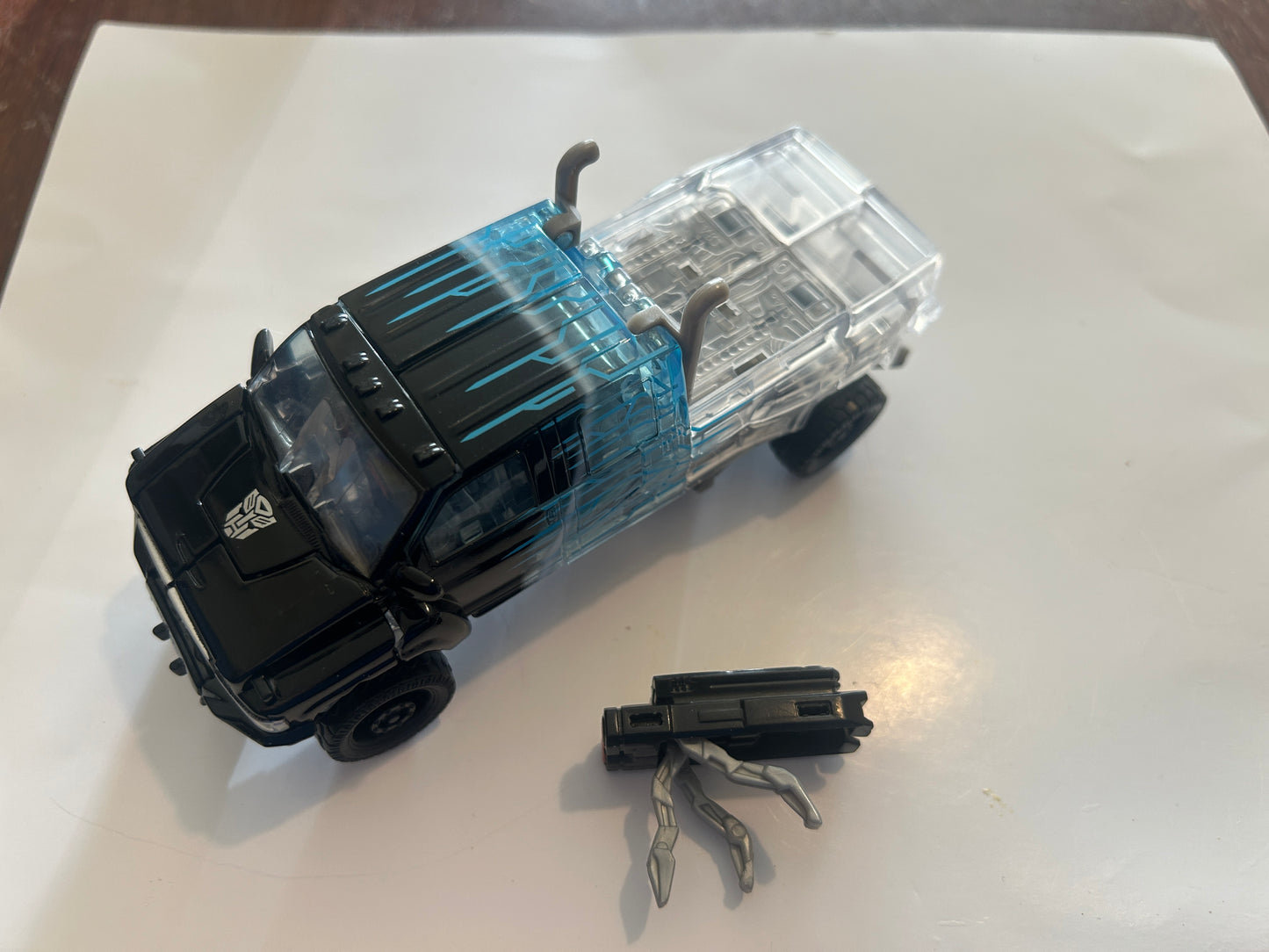 TF DotM Movie 3 Ironhide Scan Series dlx