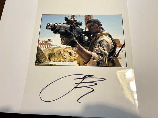 TF Botcon  / TFCC 2009 exclusive - Tyrese Gibson / Sgt Epps autograph