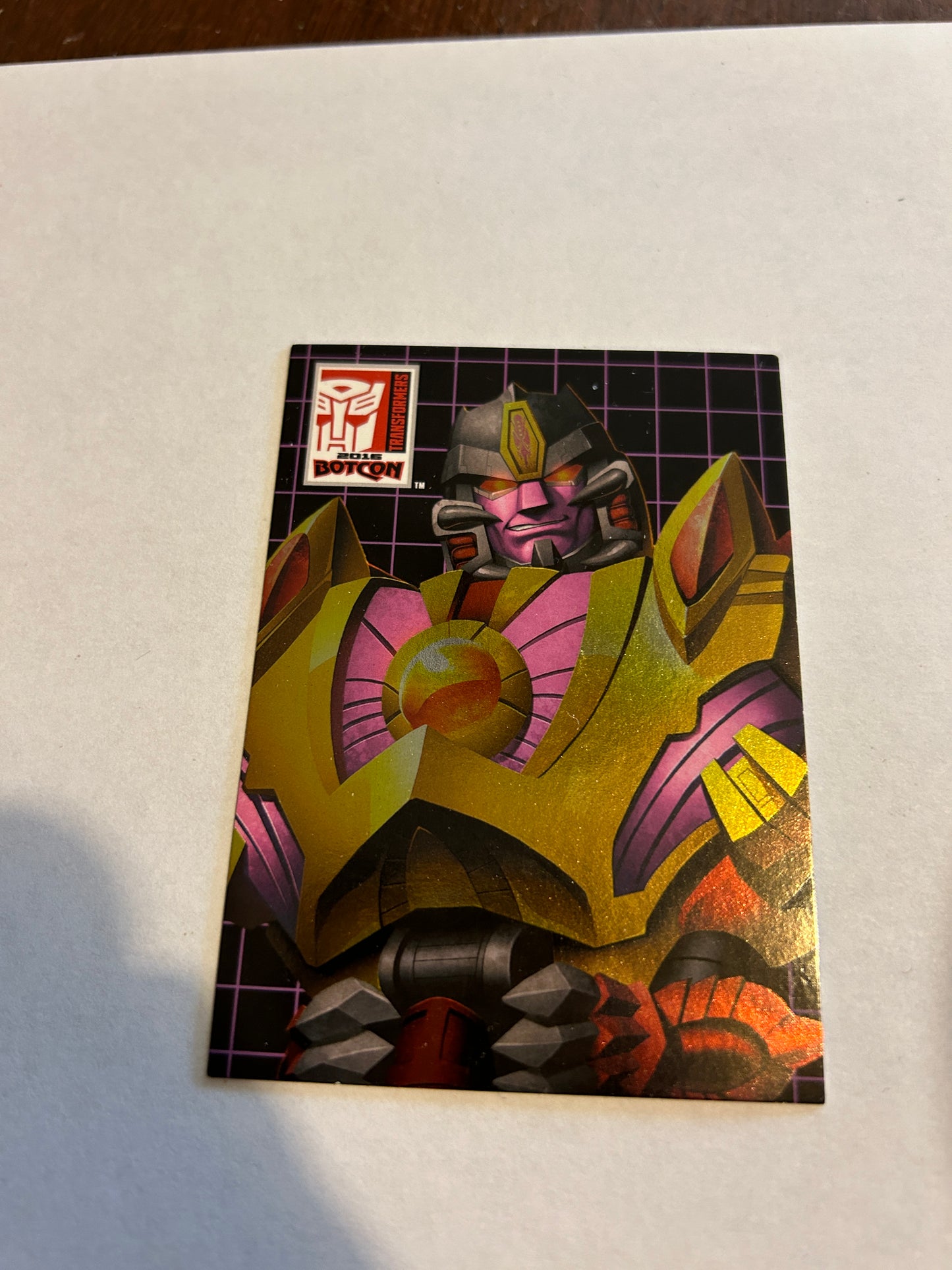 TF Botcon / TFCC 2016 Transmetal 3 Megatron card