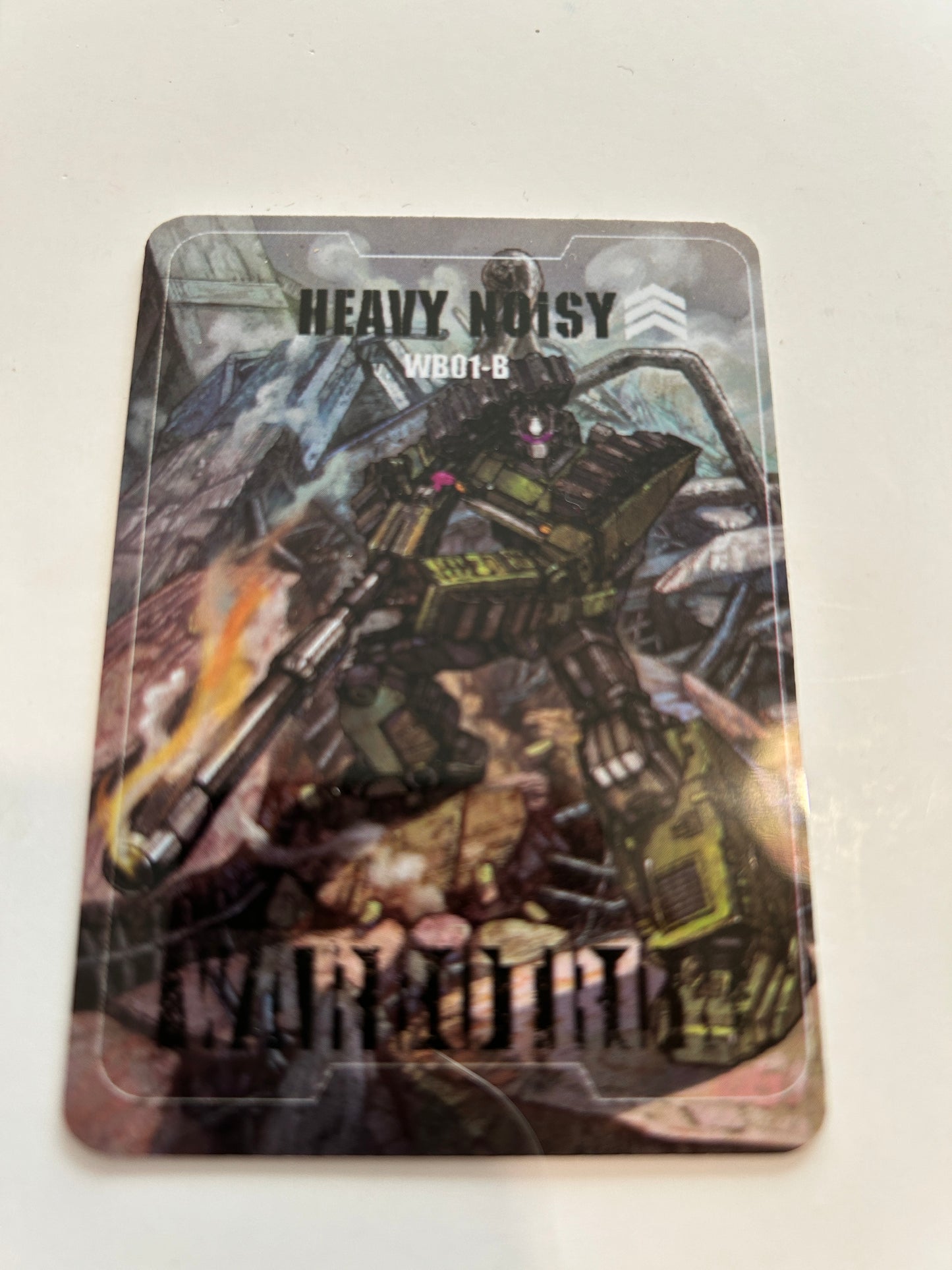 3rd party bio card / tech spec - Heavy Noisy