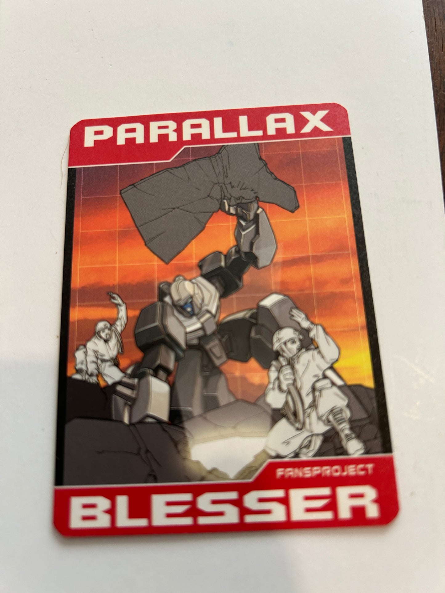 3rd party bio card / tech spec - Blesser