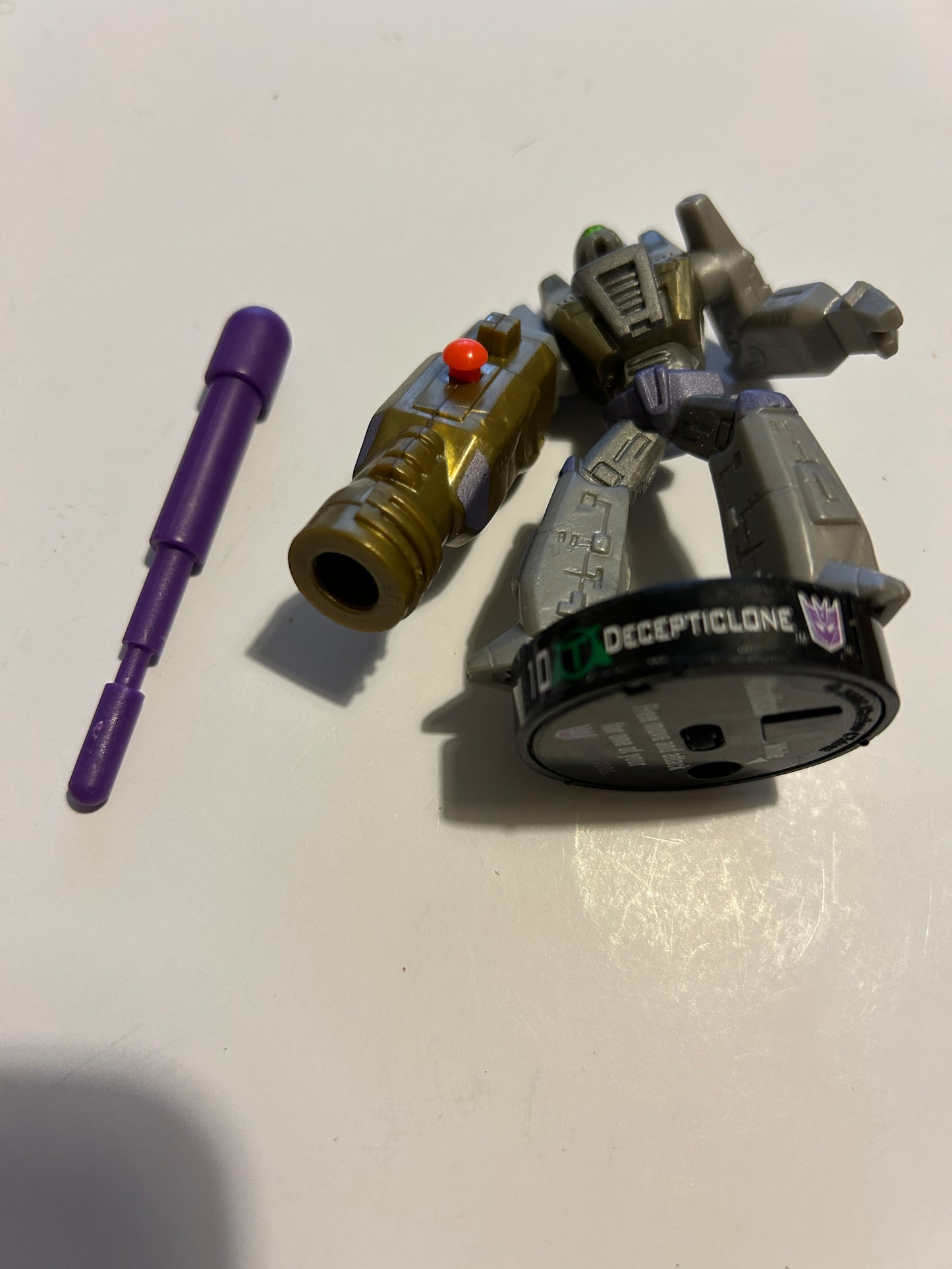 TF Attacktix Decepticlone (gold cannon variant)