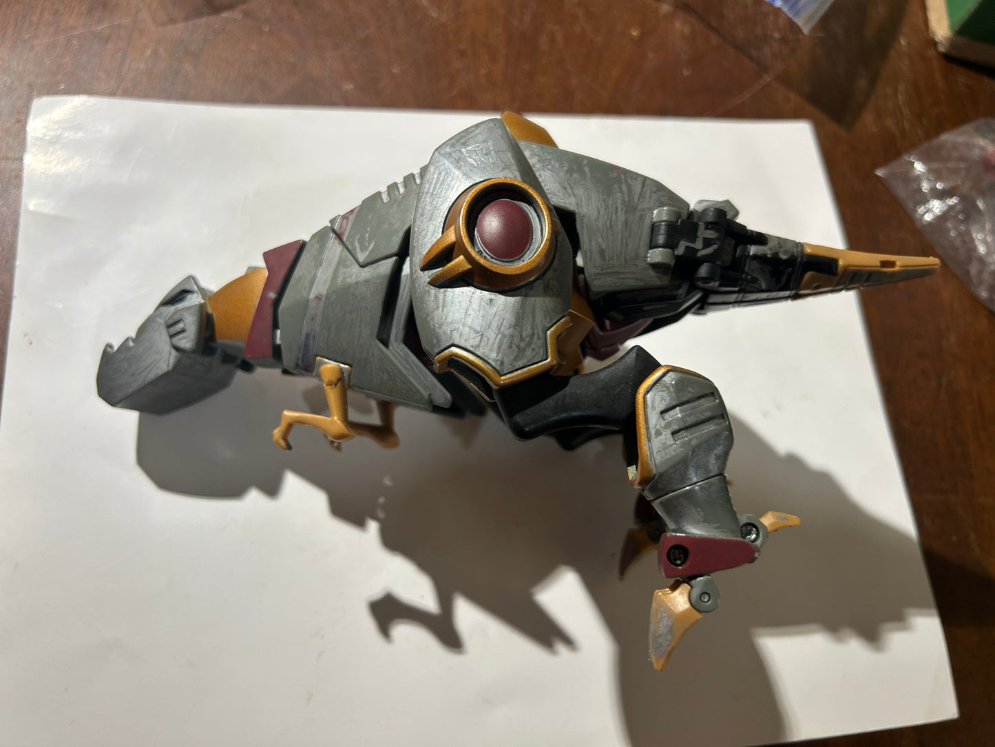 TF Animated Grimlock voyager CUSTOM incomplete