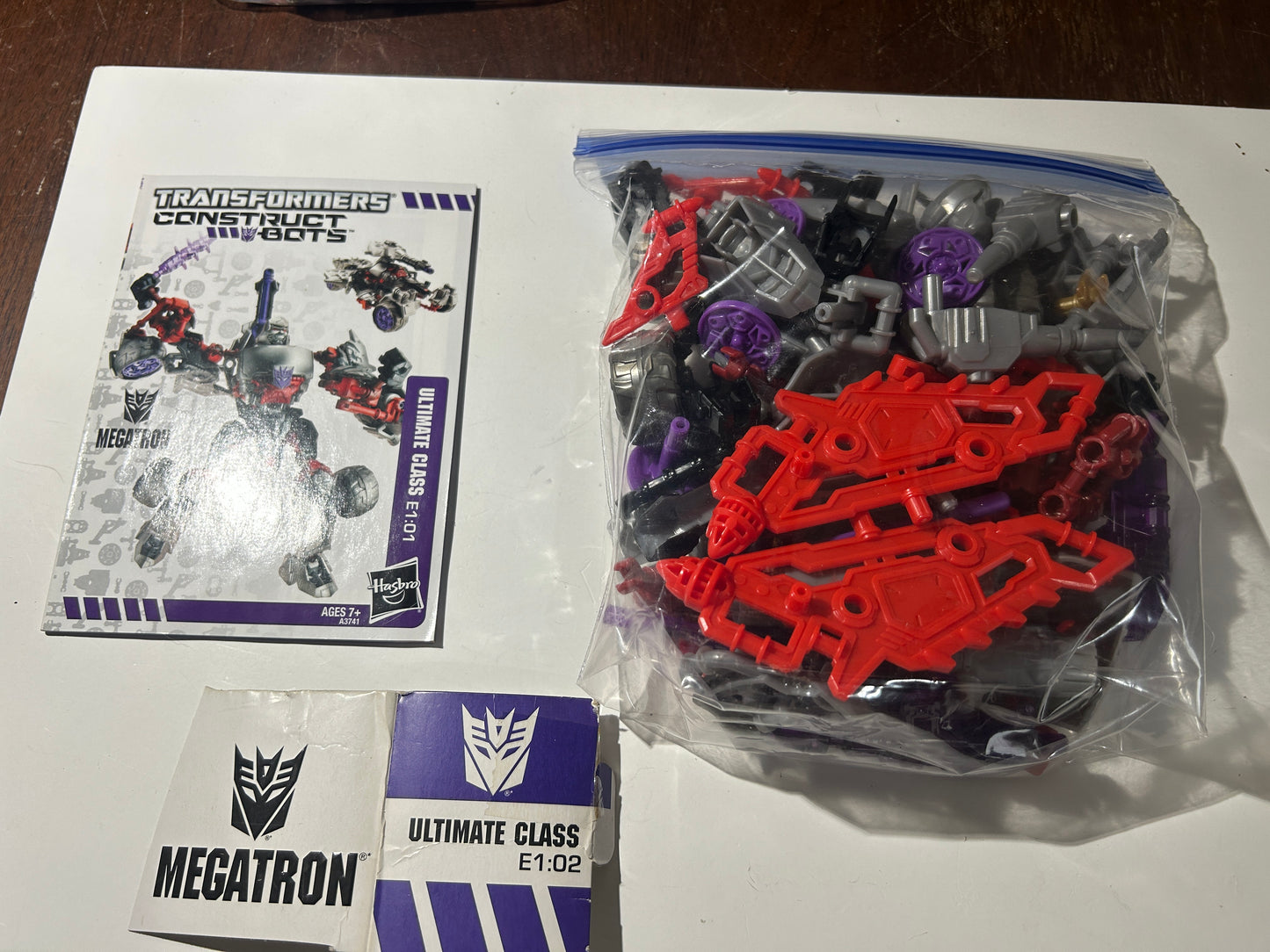 TF Construct-Bots Megatron Ultimate Class E1:02