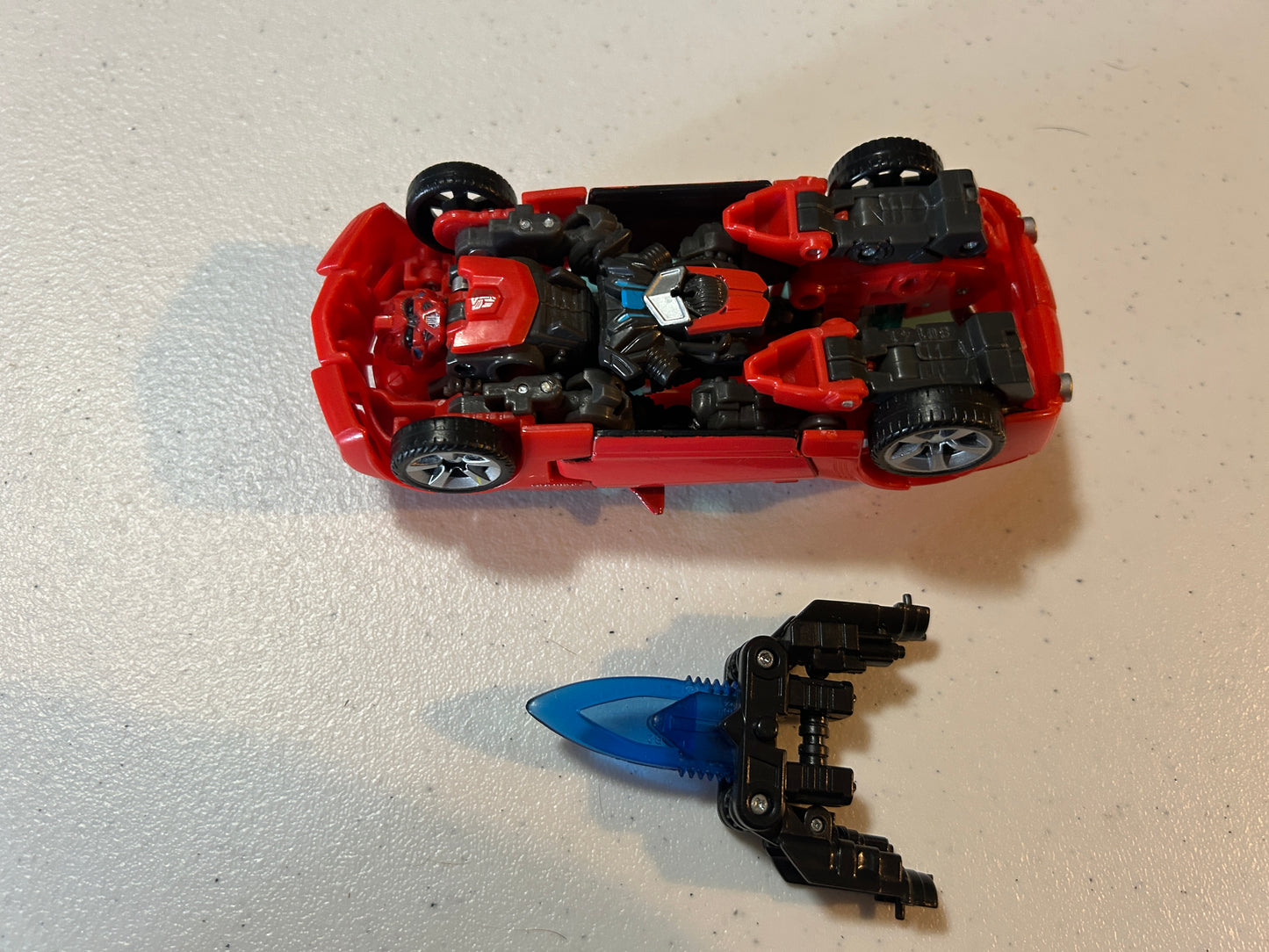 TF Movie 1 Cliffjumper deluxe incomplete