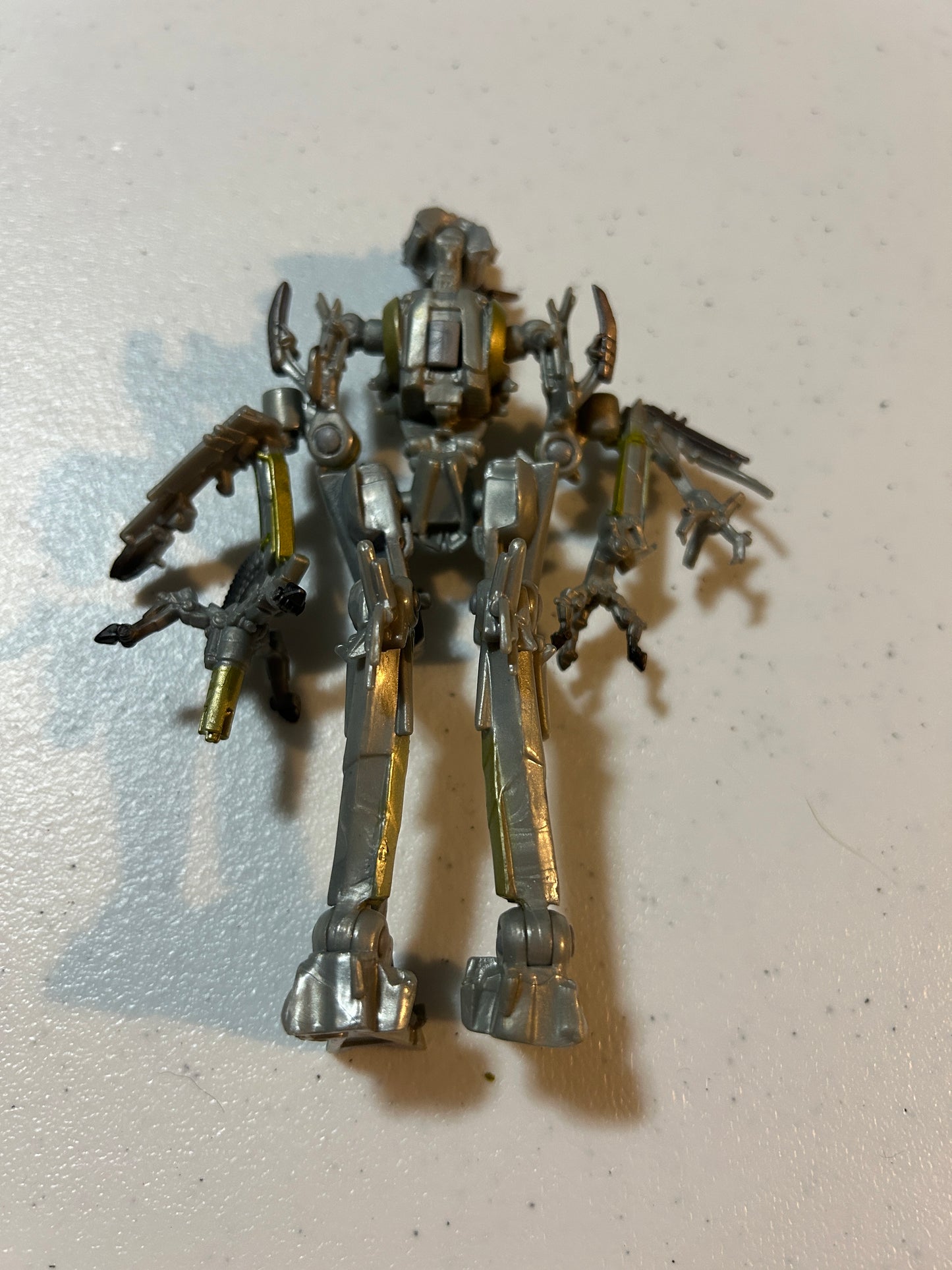 TF Movie 1 Frenzy Robot Replicas incomplete