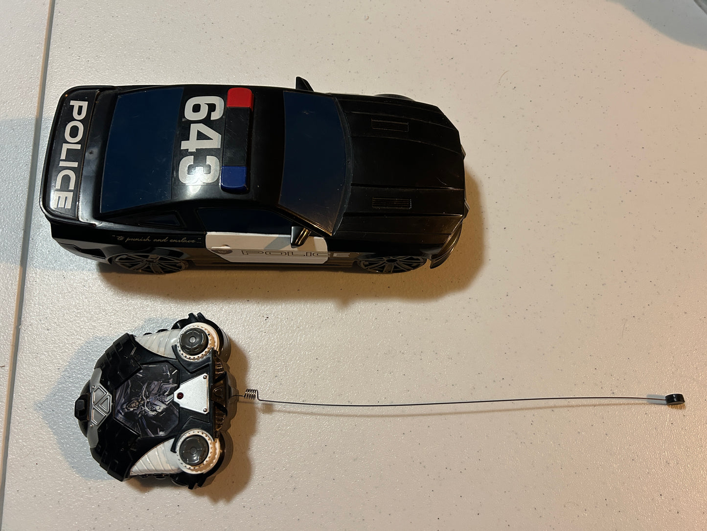 TF Movie 1 Barricade remote controlled