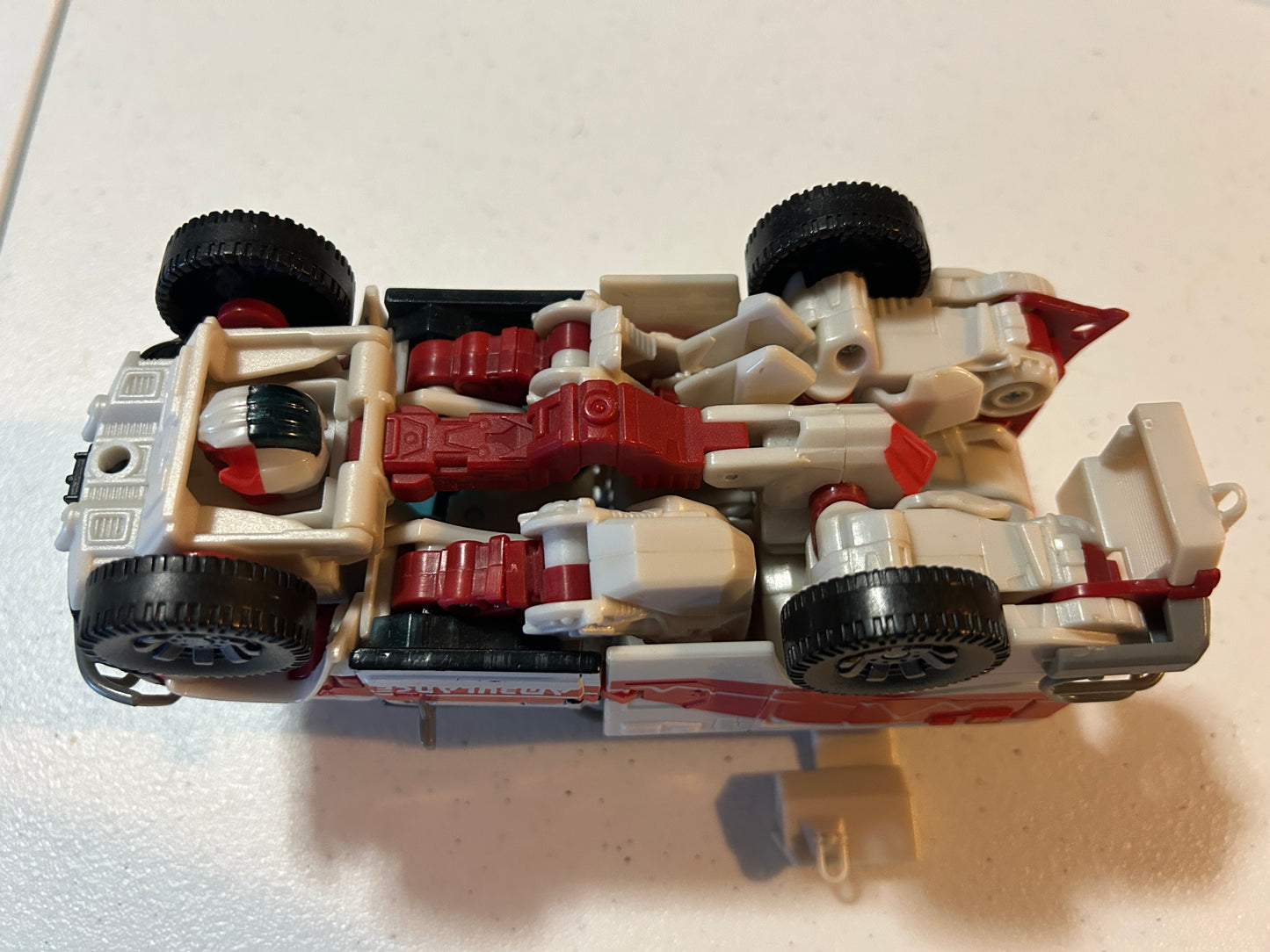 TF Movie 1 Rescue Ratchet voyager incomplete