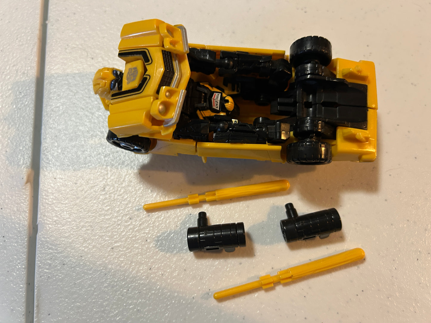TF Movie 1 Bumblebee '76 Camaro deluxe damaged