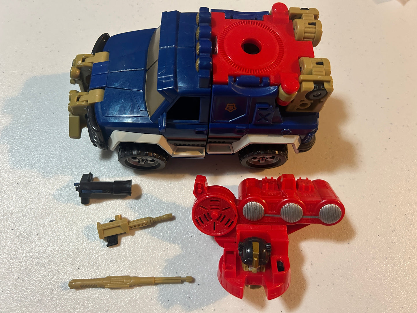 TF Energon Ironhide blue version