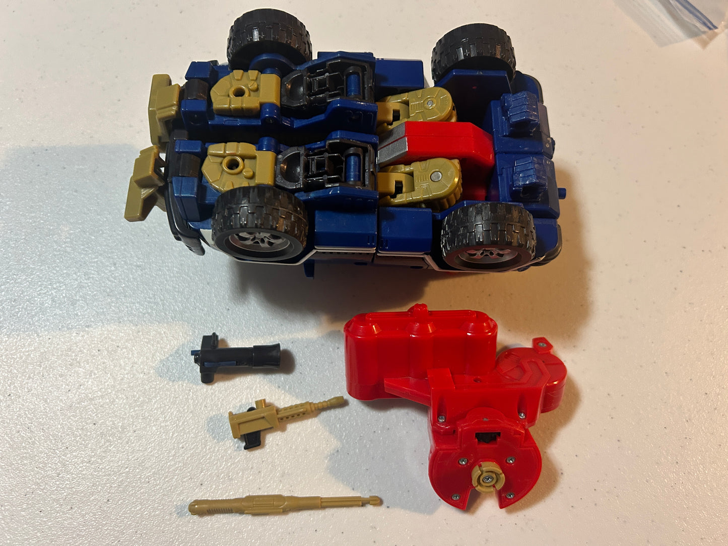 TF Energon Ironhide blue version