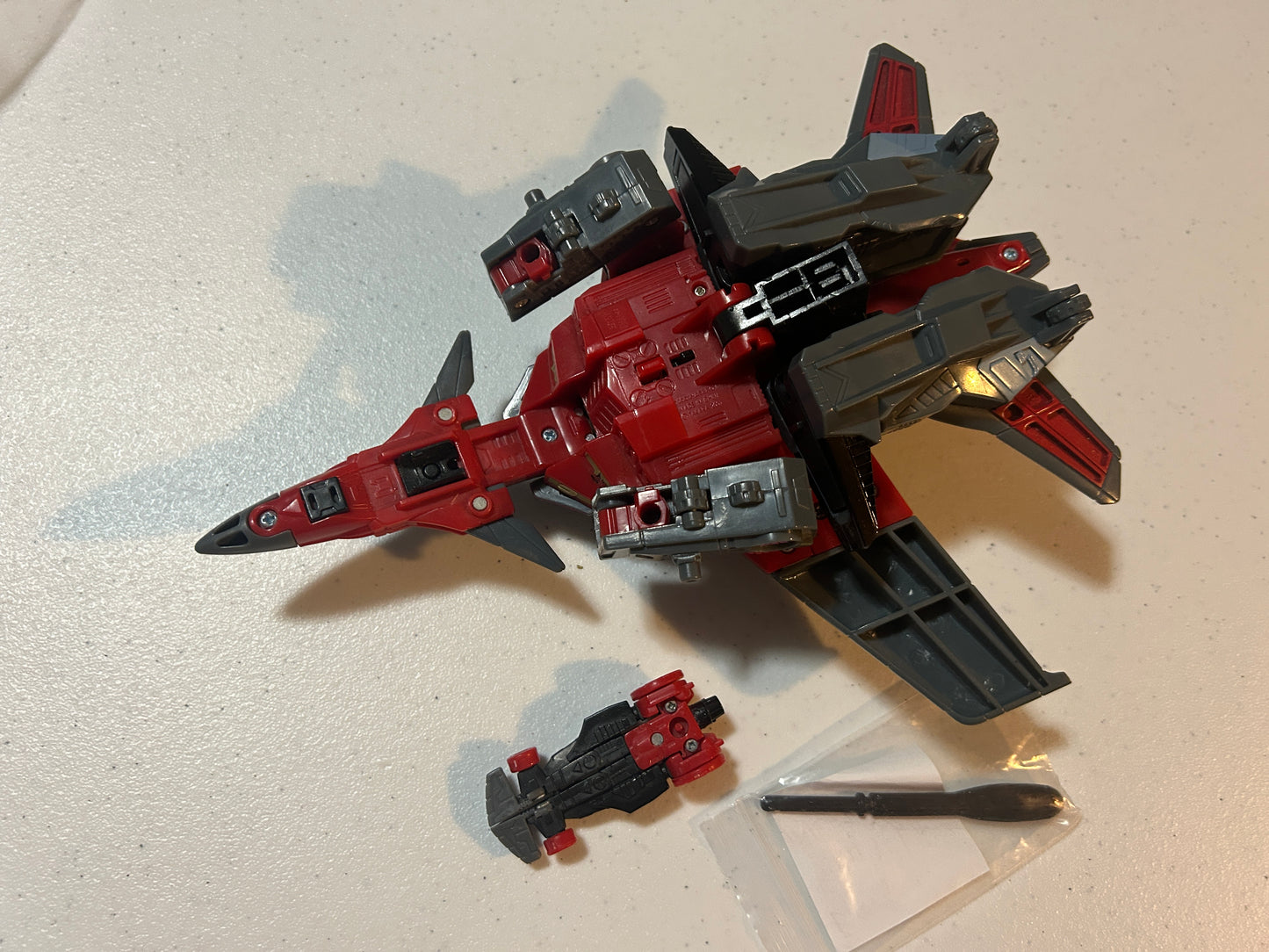 TF Energon Starscream Sam's Club incomplete