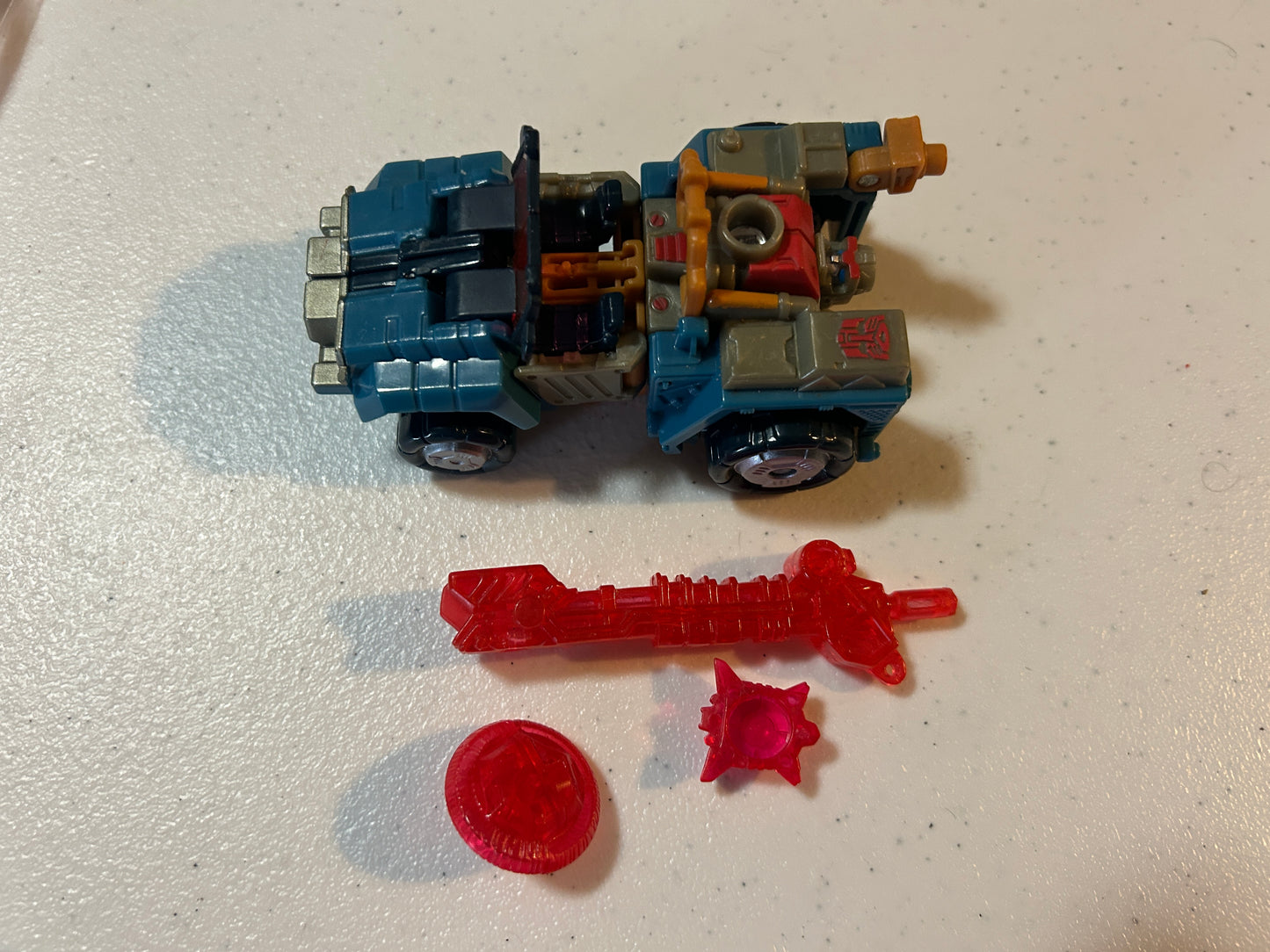 TF Energon Strongarm omnicon blue