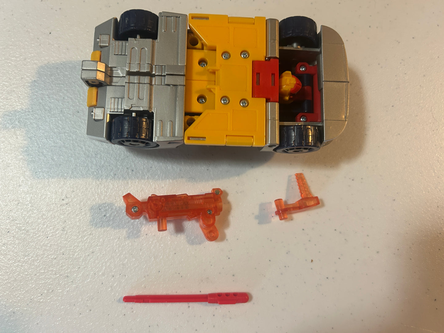 TF Energon Hot Shot deluxe silver