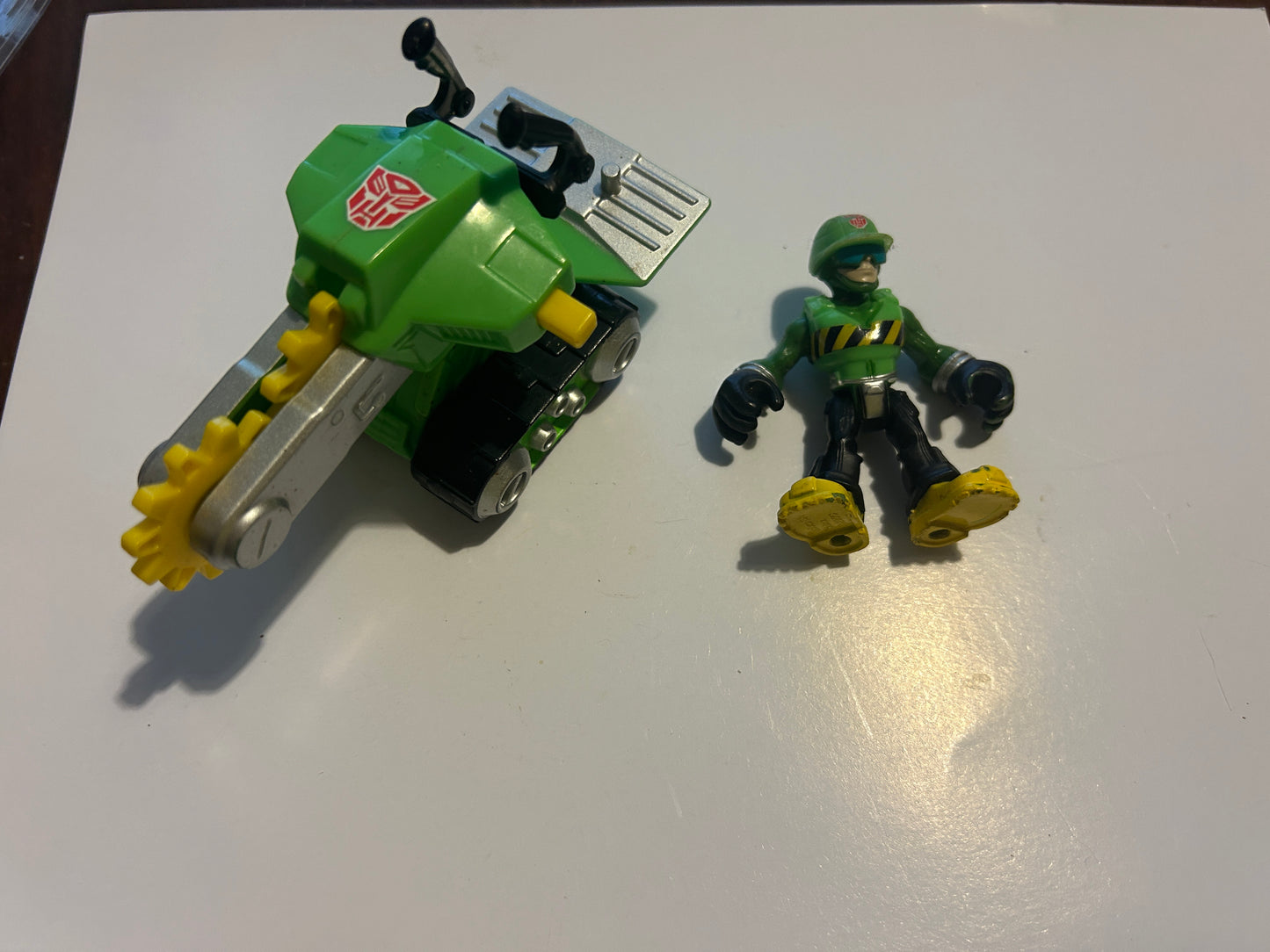 TF Rescue Bots Walker Cleveland & Rescue Saw