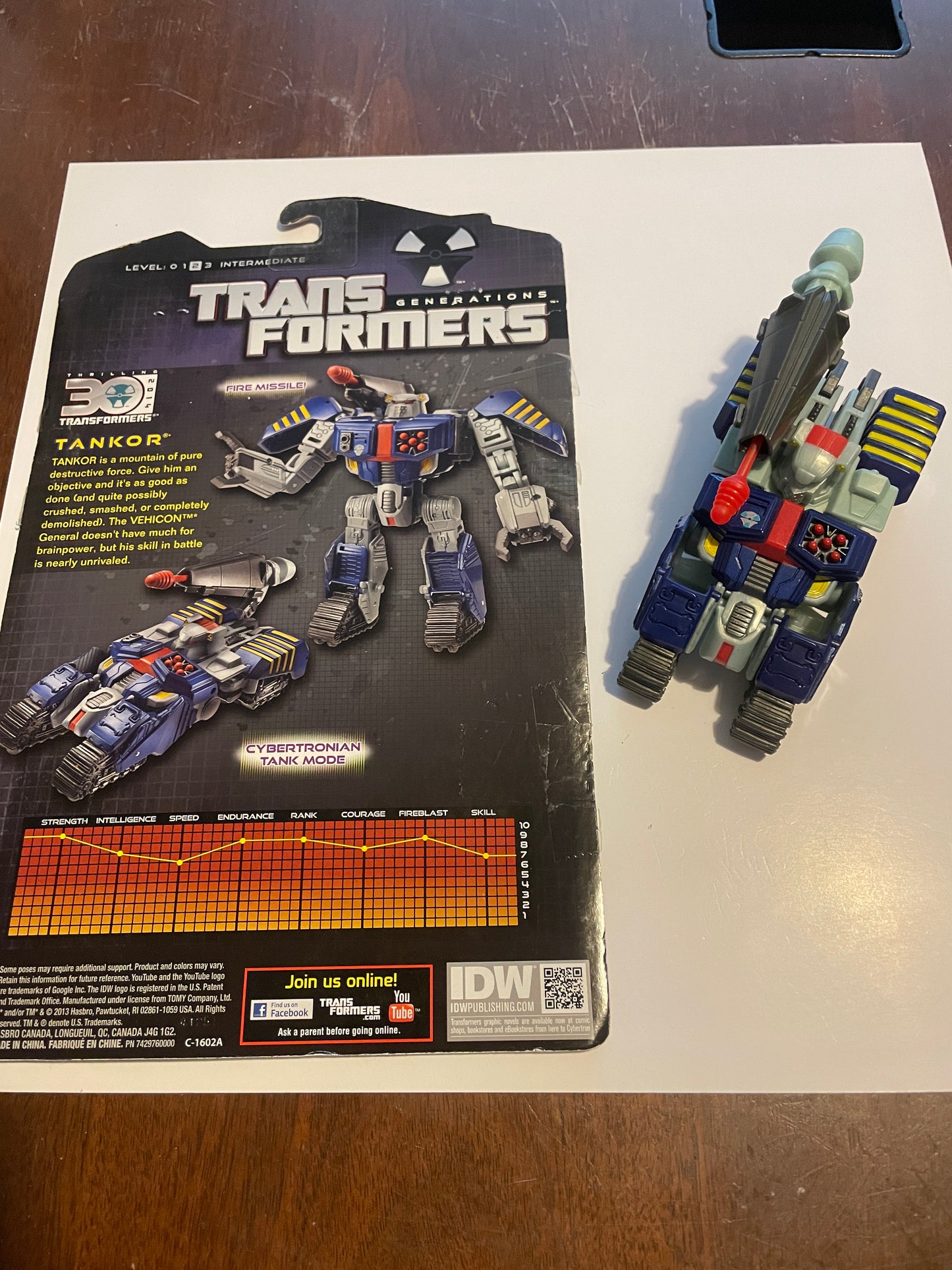 TF Generations Tankor scout