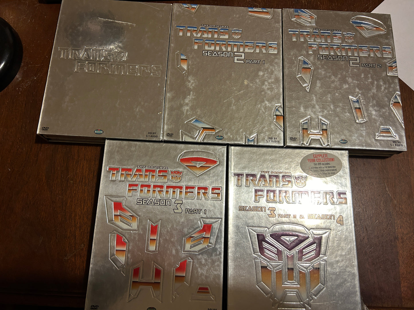 TF G1 Rhino Collection DVD set