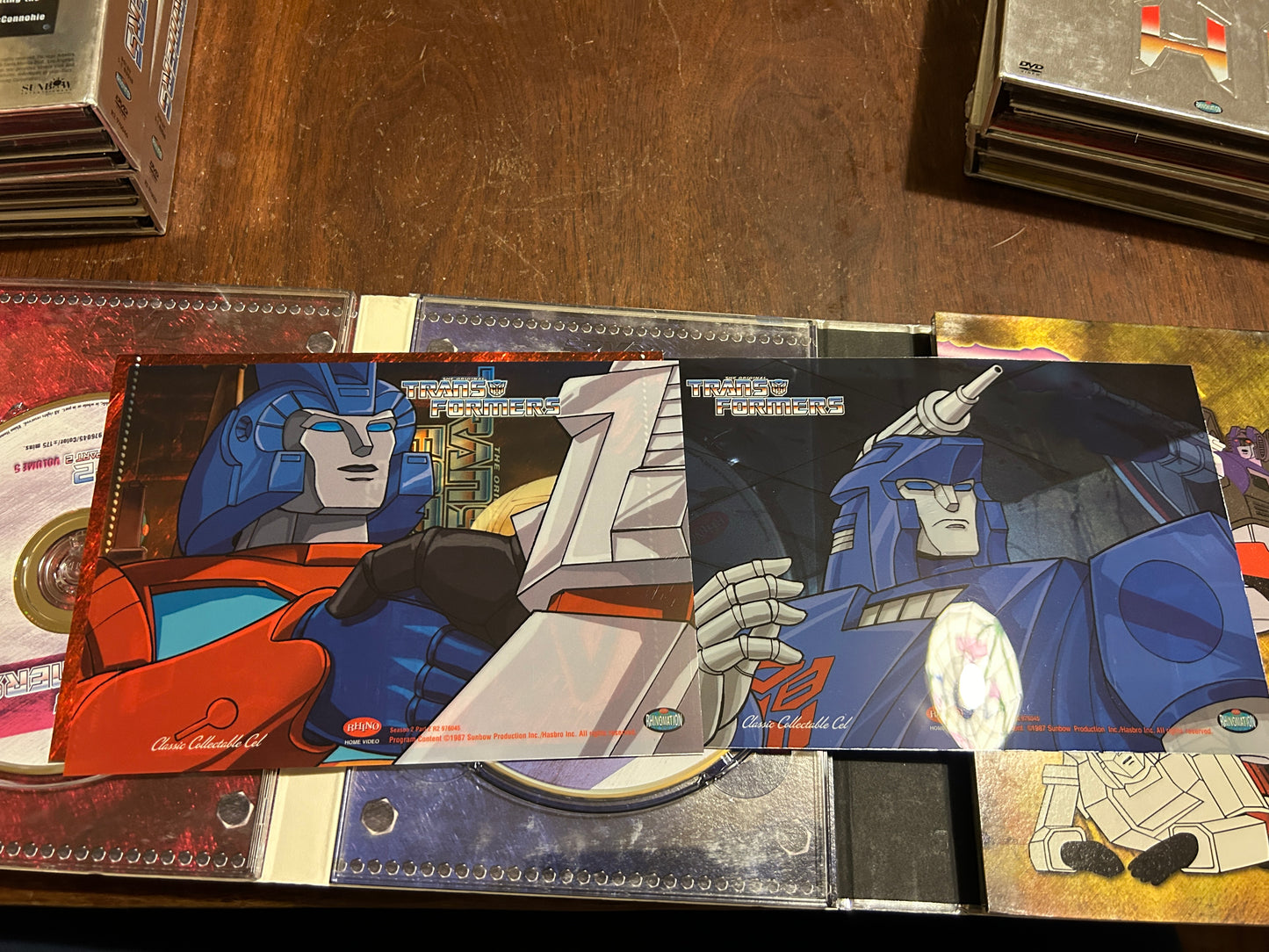 TF G1 Rhino Collection DVD set