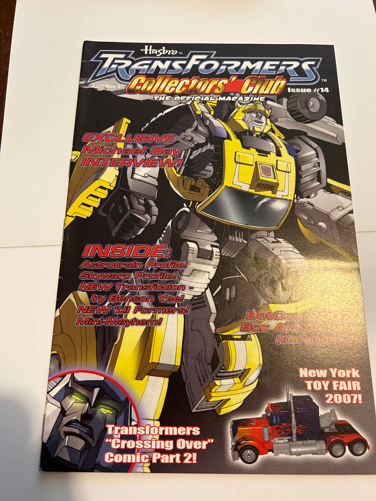 Botcon / TFCC membership mailer #14