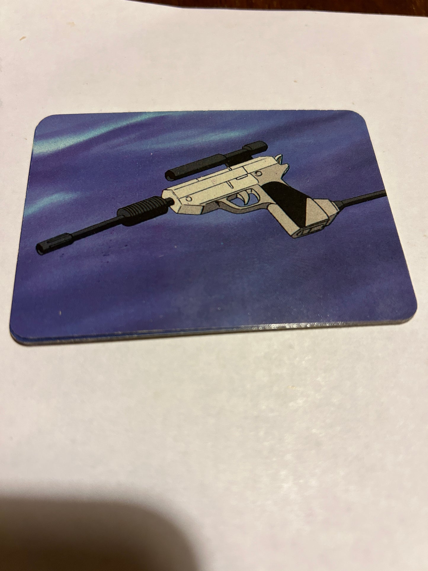 TF G1 Milton Bradley Action Card #141 Dreaded Walther P-38