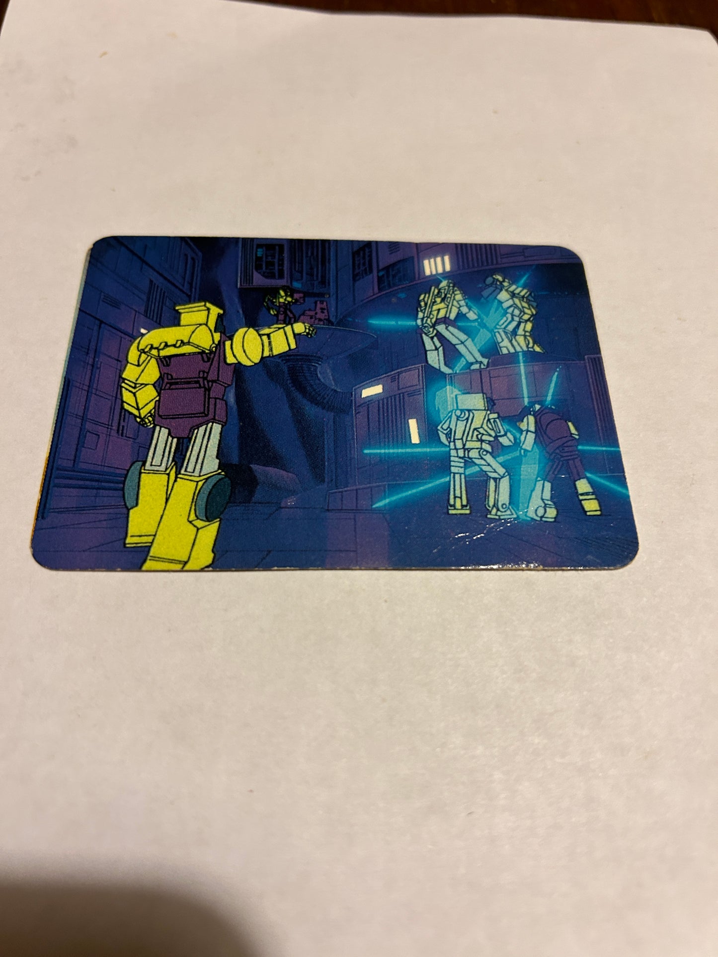 TF G1 Milton Bradley Action Card #172 A Constructicon Converter