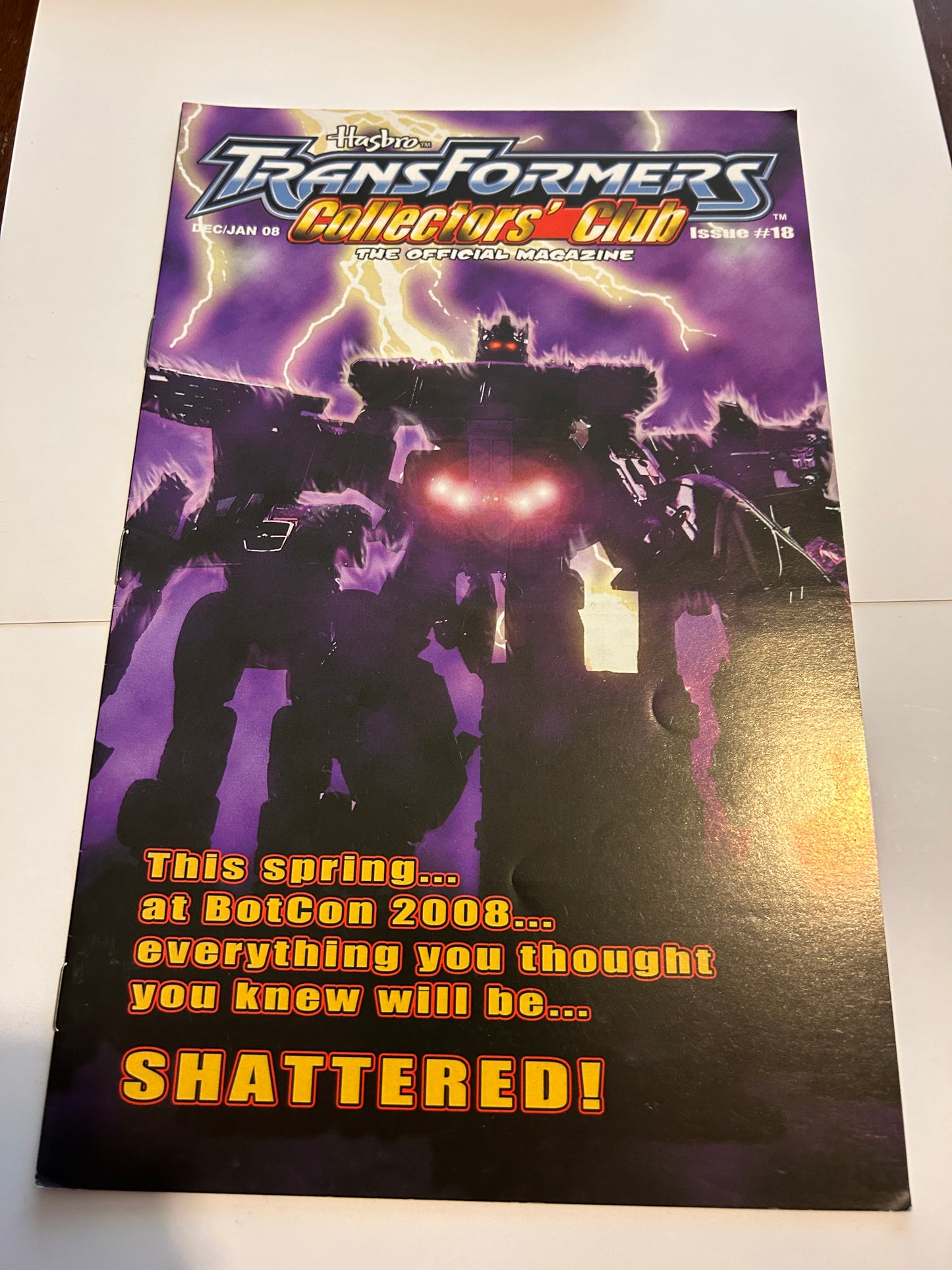 Botcon / TFCC membership mailer #18