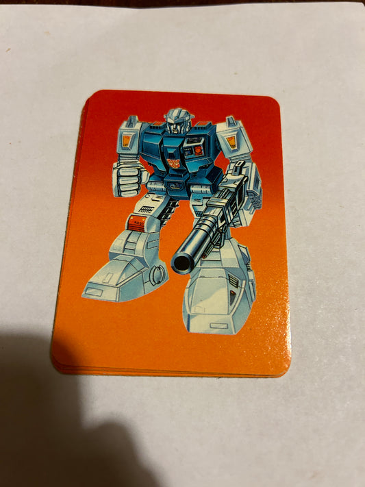 TF G1 Milton Bradley Action Card #21 Twintwist