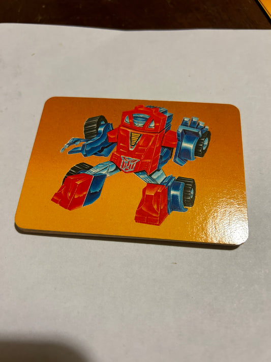 TF G1 Milton Bradley Action Card #25 Gears