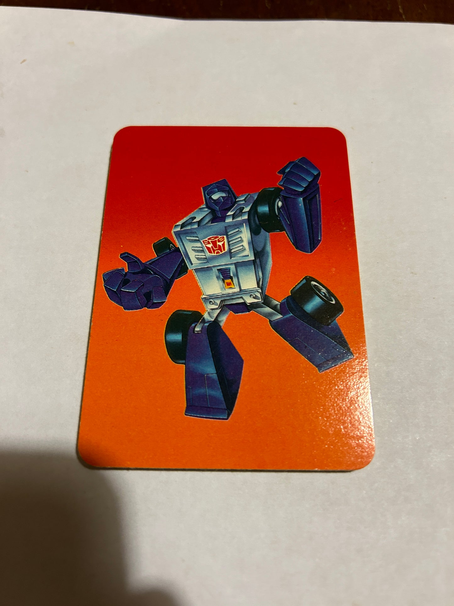 TF G1 Milton Bradley Action Card #32 Beachcomber