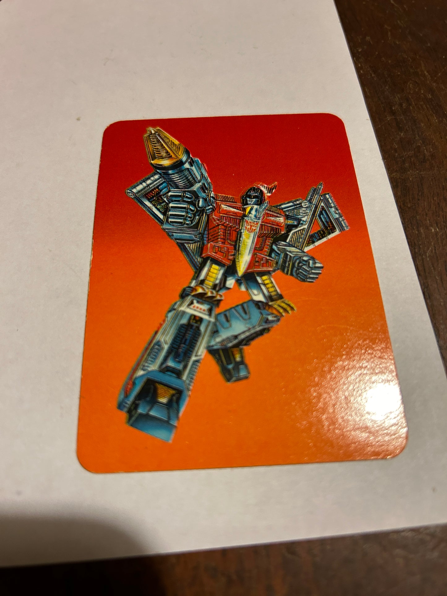 TF G1 Milton Bradley Action Card #35 Swoop