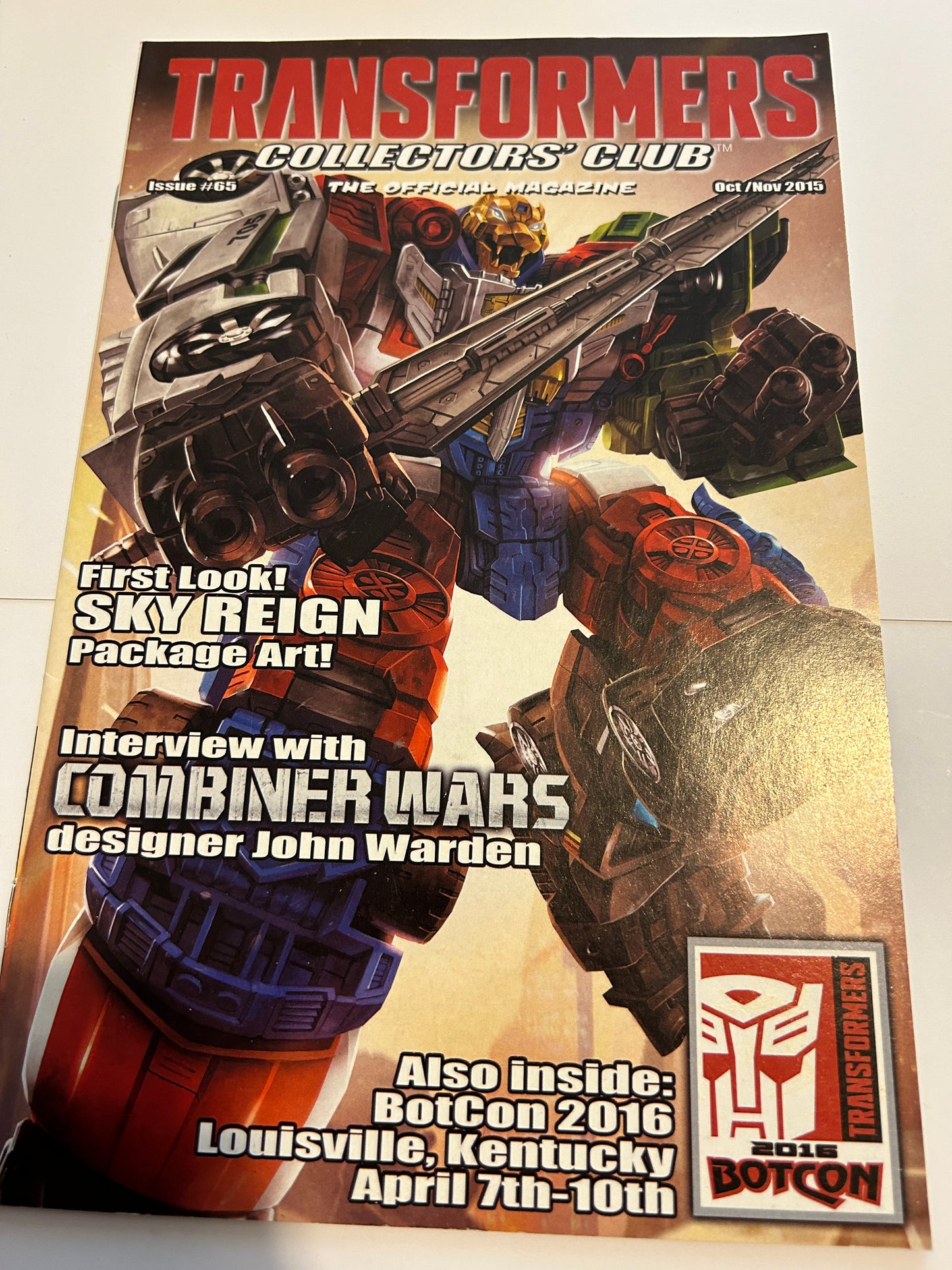 Botcon / TFCC membership mailer #65