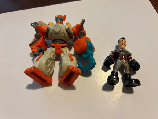 Rescue Bots Blades energize & Dr. Morocco