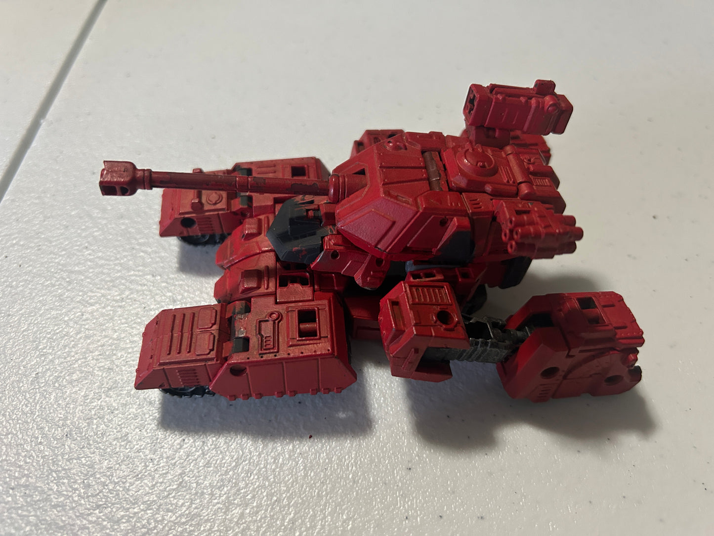 TF Generations Warpath custom G1 colors dlx incomplete