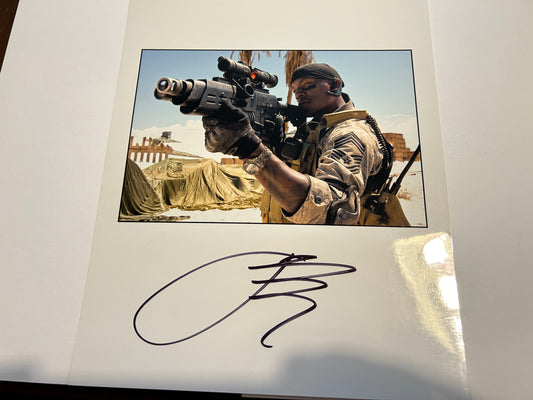 Botcon exclusive - Tyrese Gibson / Sgt Epps autograph