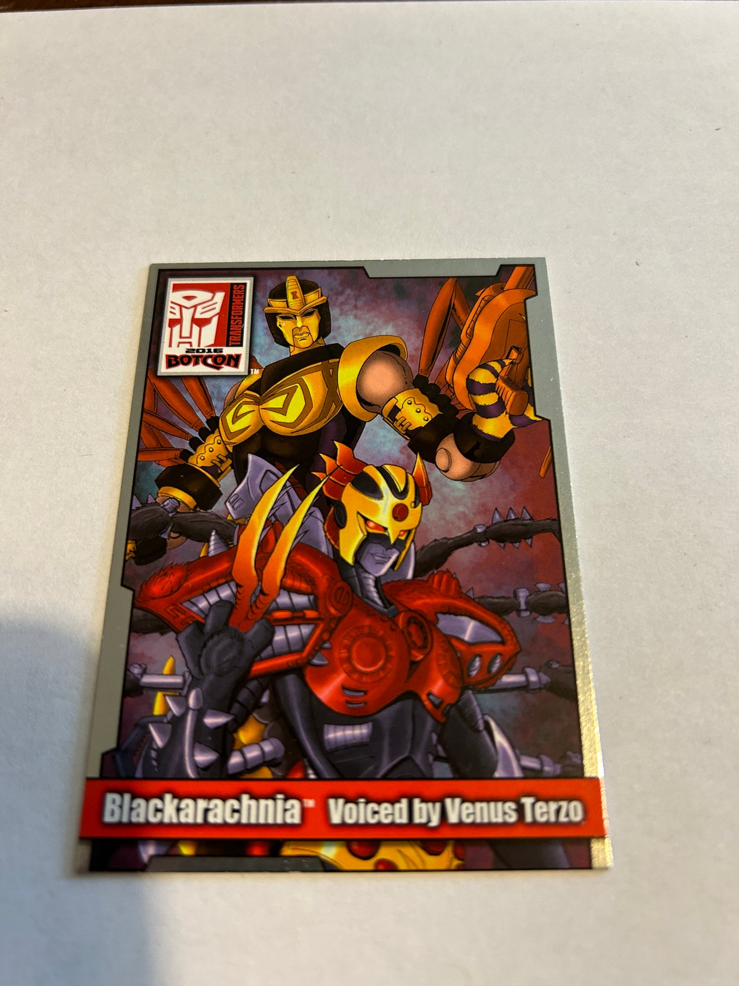 Botcon  / TFCC 2016 Blackarachnia / Venus Terzo card