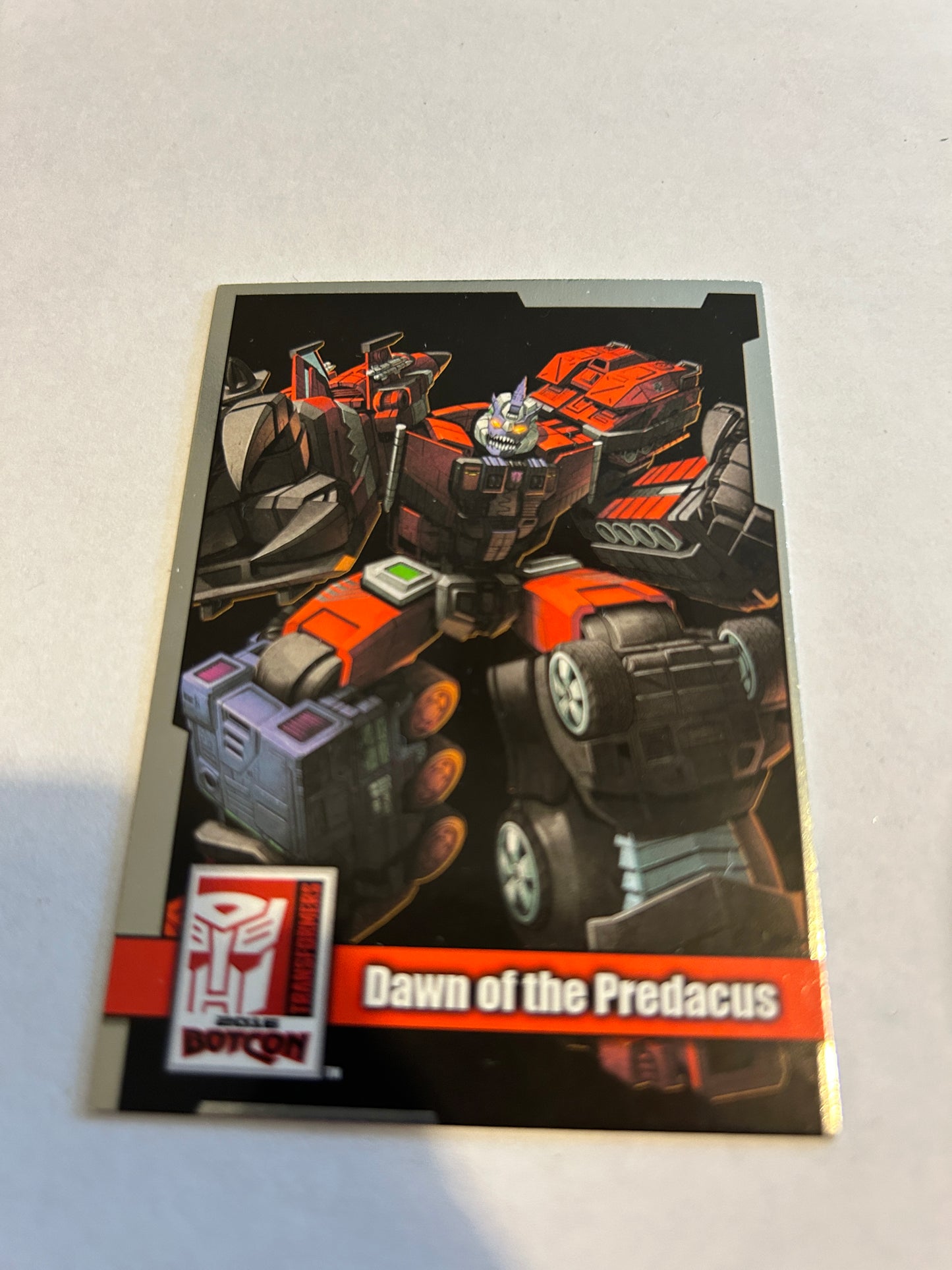 Botcon  / TFCC 2016 Dawn of the Predacus card