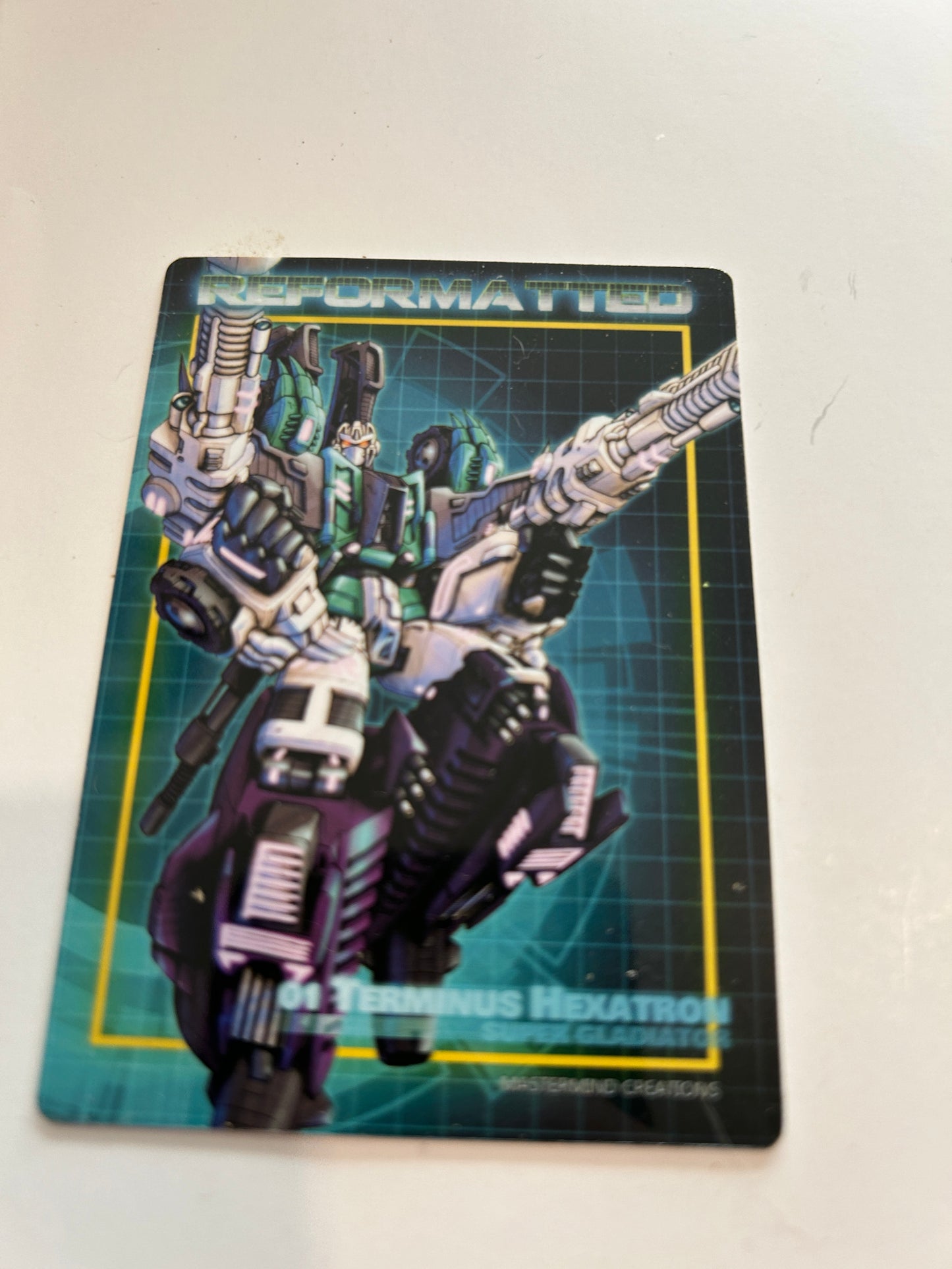 3rd party bio card / tech spec - Terminus Hexatron