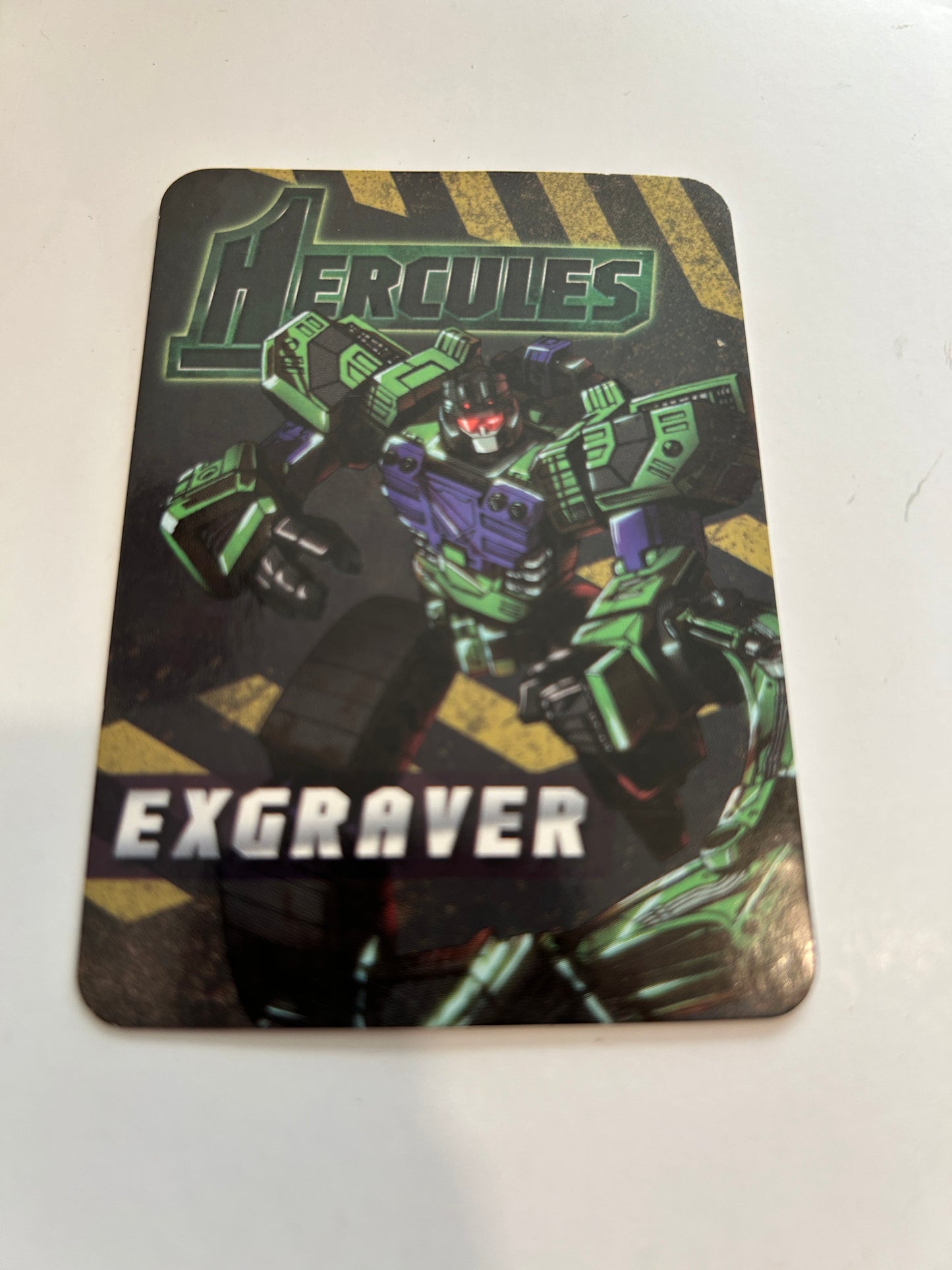 3rd party bio card / tech spec - Exgraver