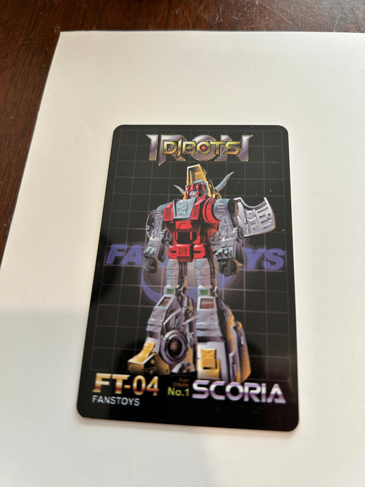 3rd party bio card / tech spec - Scoria