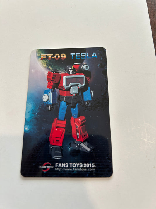 3rd party bio card / tech spec - Tesla