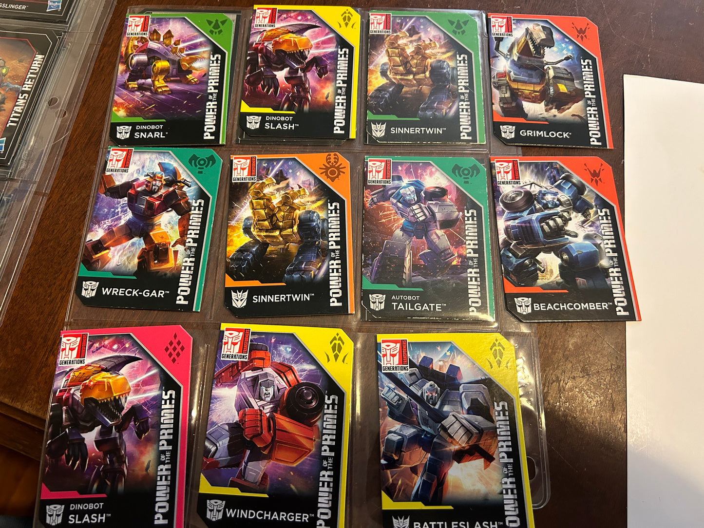 TF PotP trading card lot