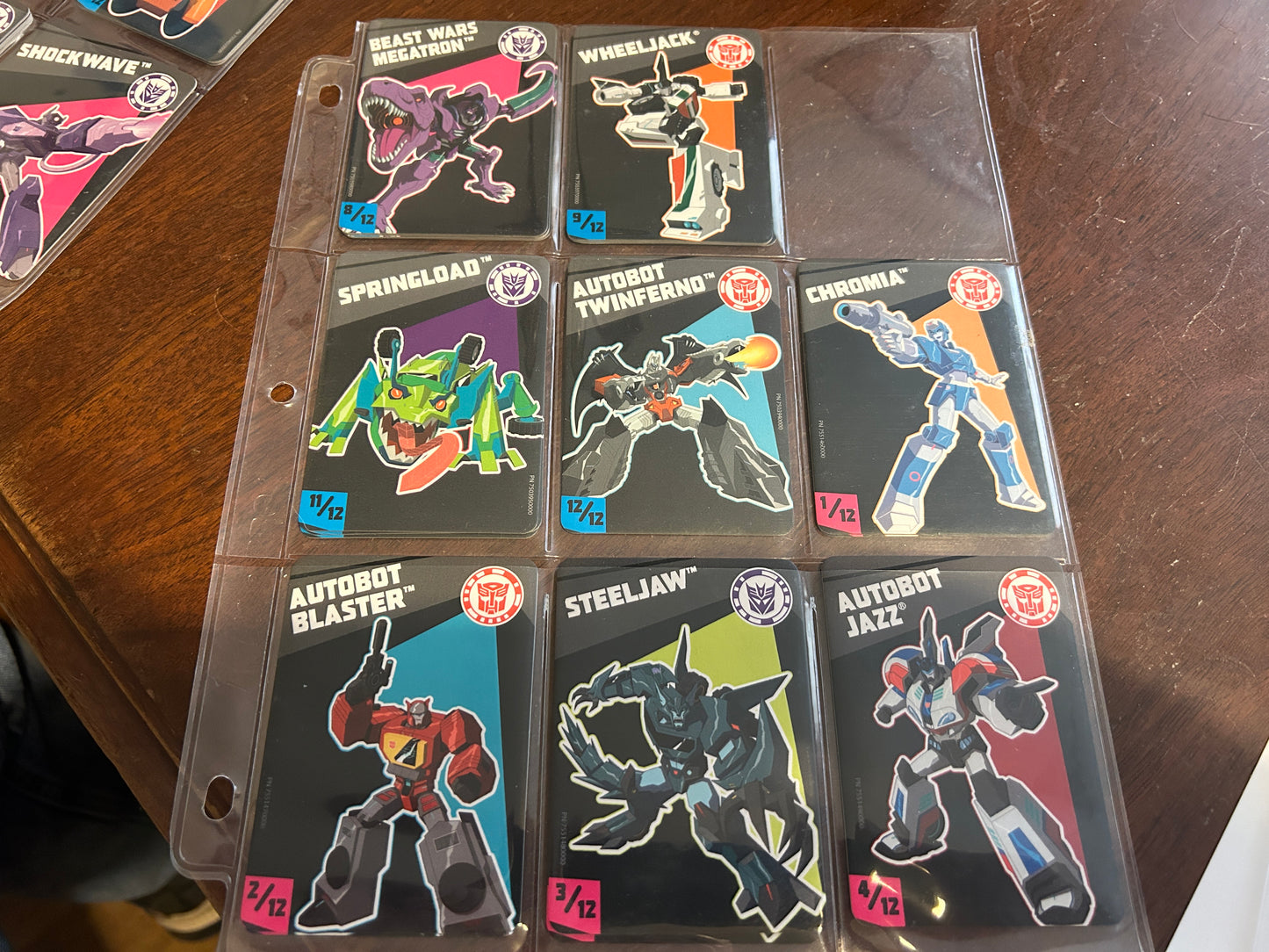 TF Tiny Titans trading card lot