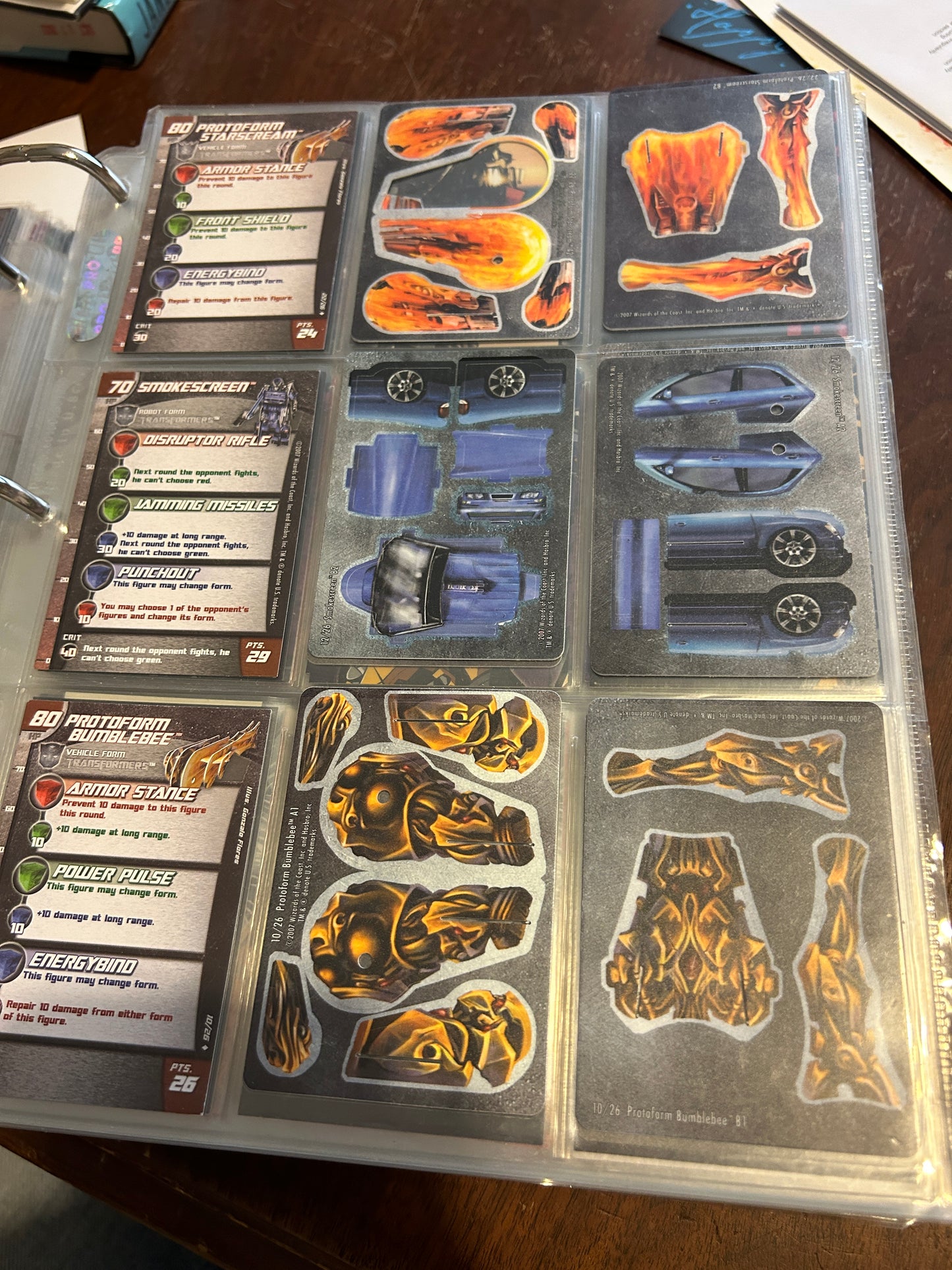 TF Movie 1 2007 card lot